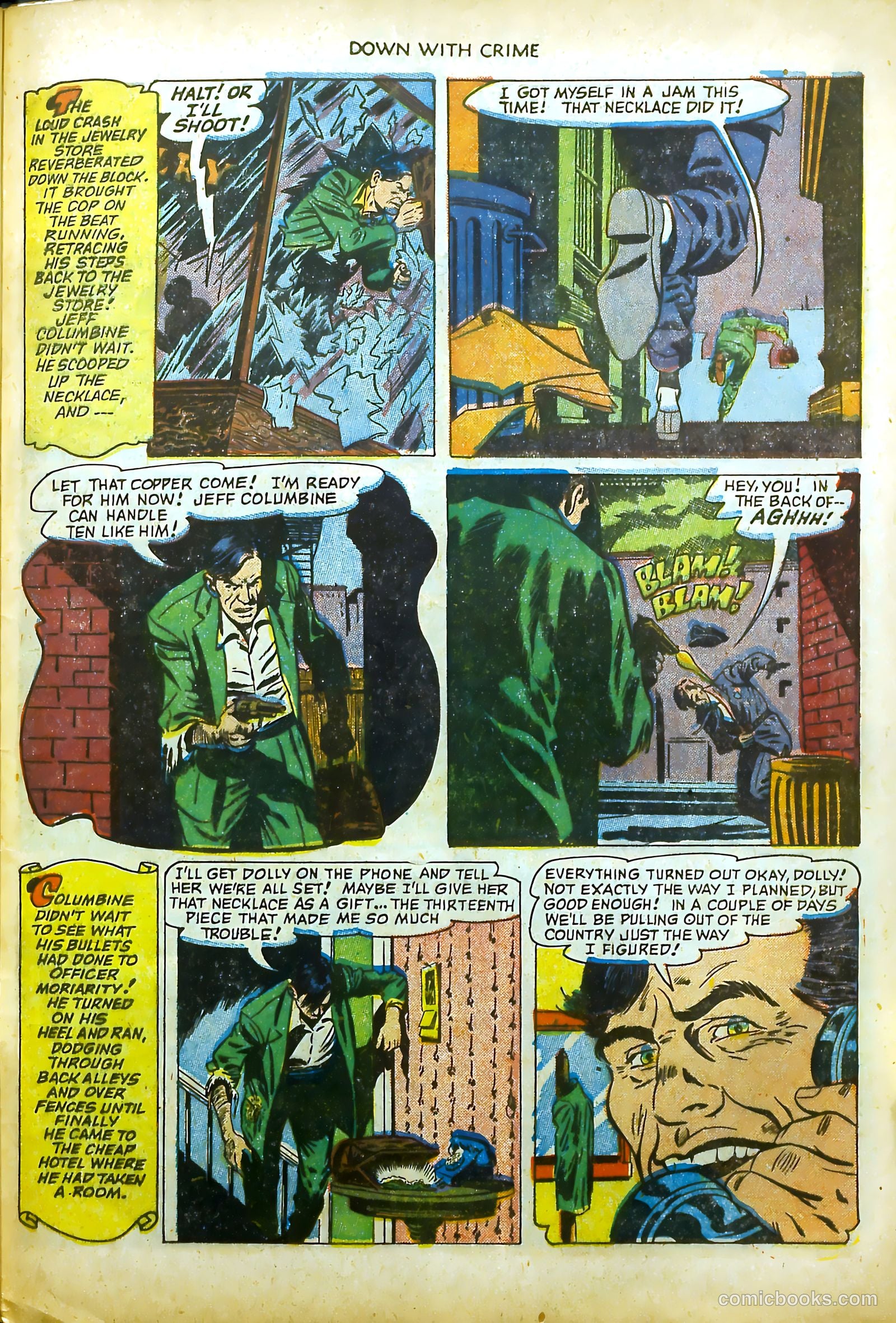 Down with Crime #3 (1952) — page 29 of 36