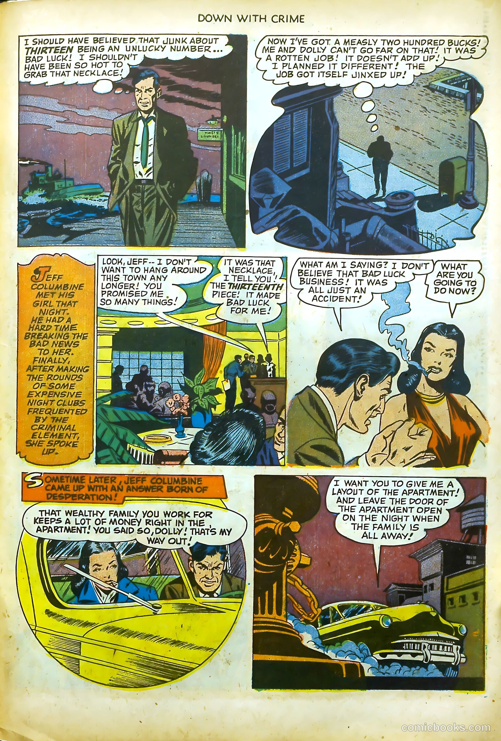 Down with Crime #3 (1952) — page 31 of 36