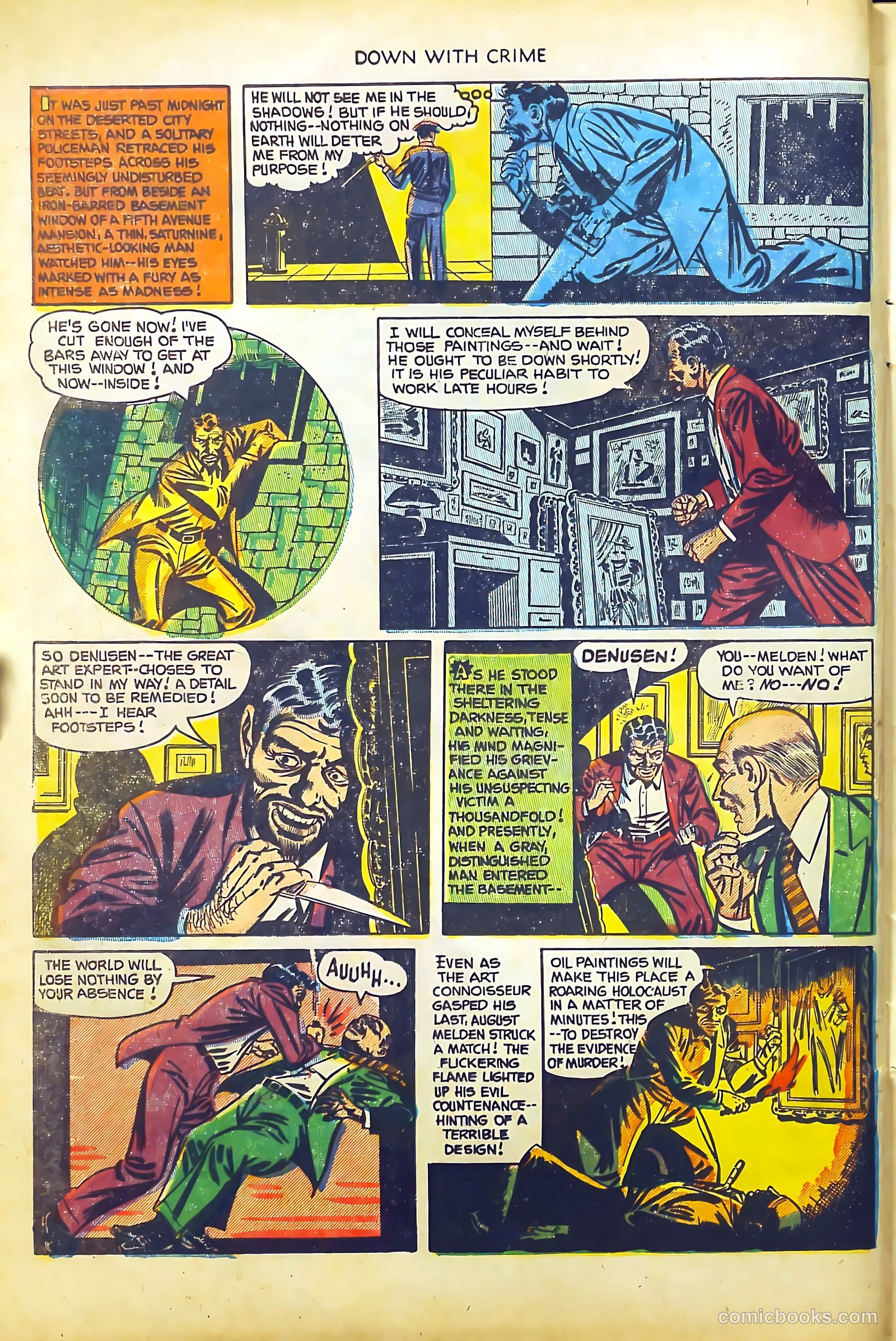 Down with Crime #4 (1952) — page 4 of 36