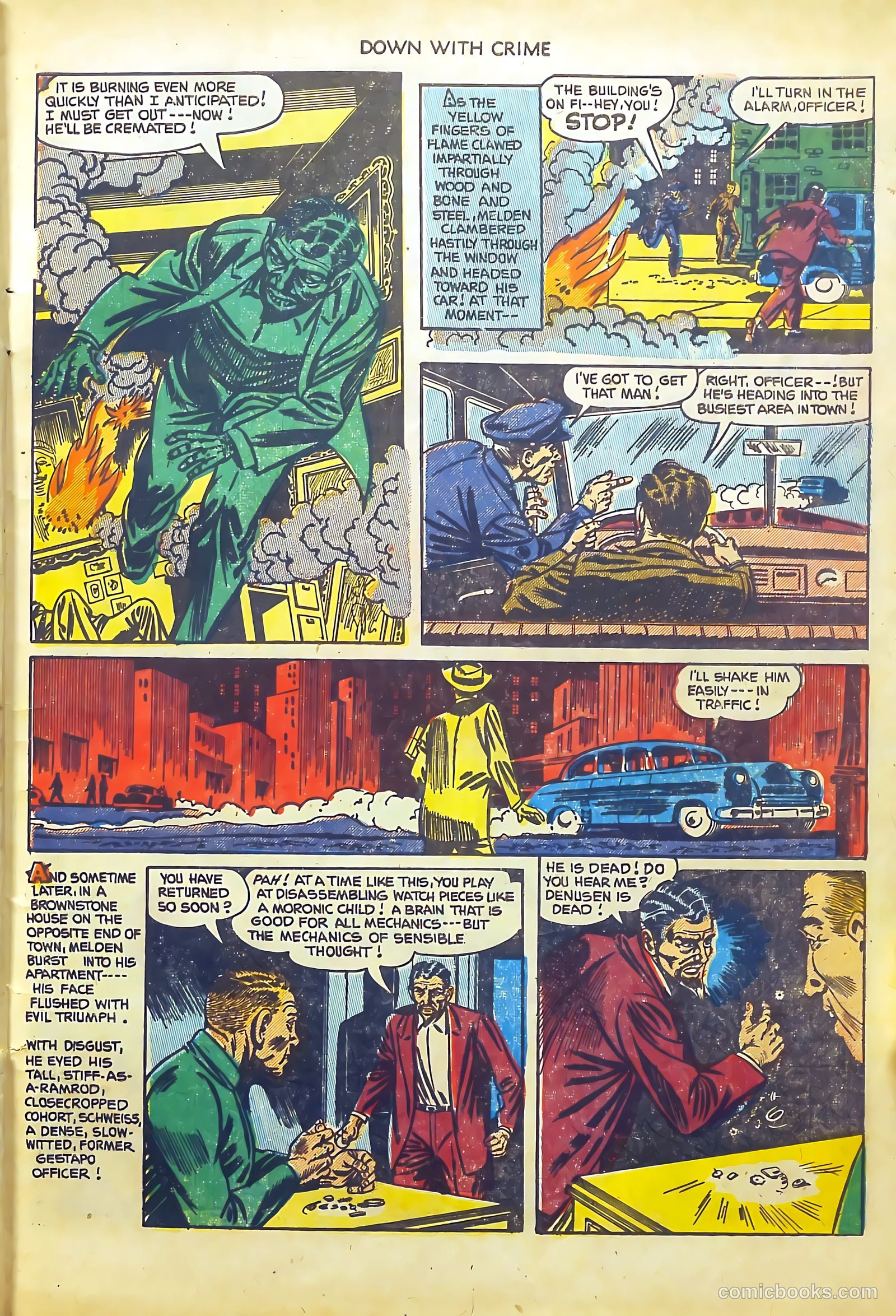 Down with Crime #4 (1952) — page 5 of 36