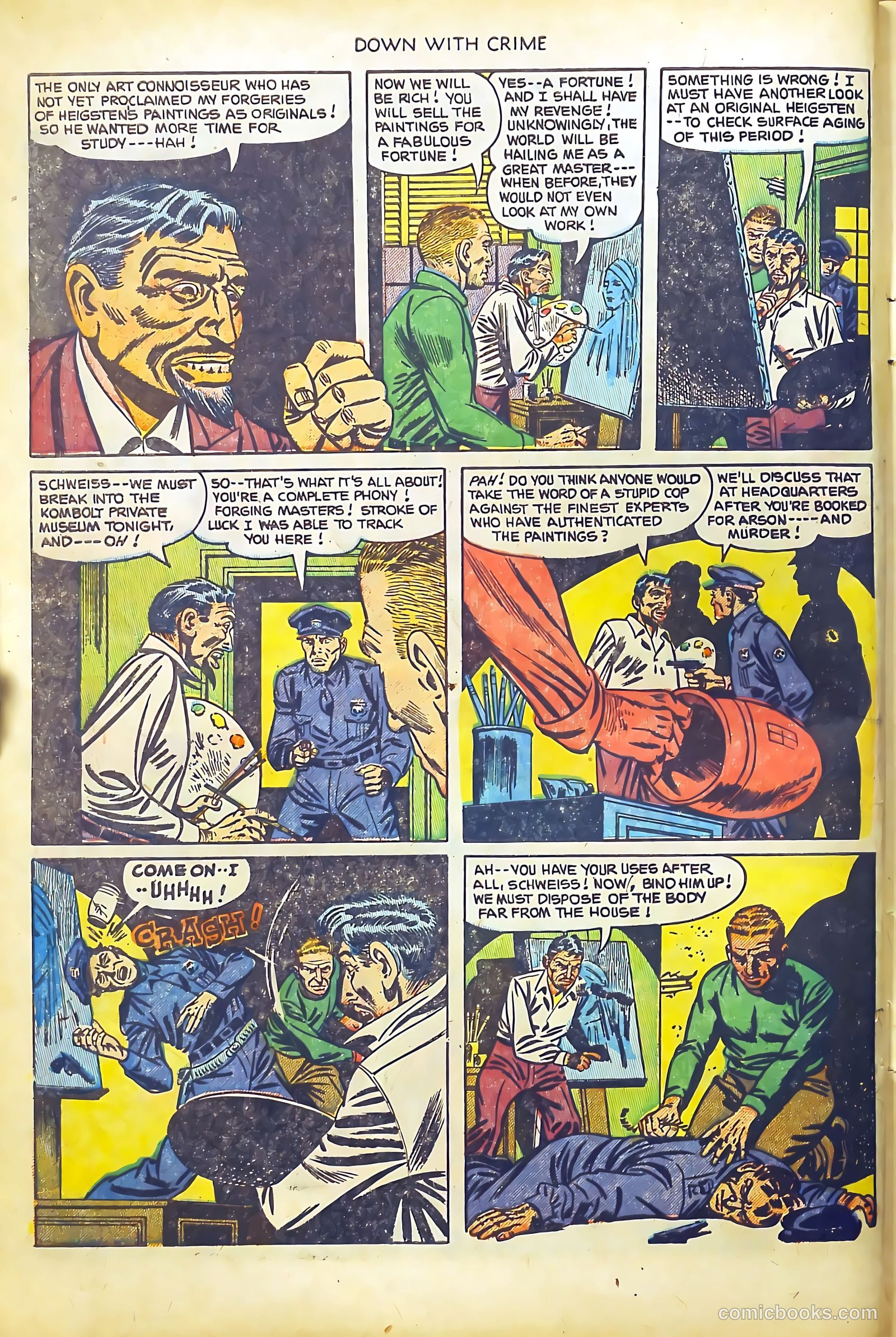 Down with Crime #4 (1952) — page 6 of 36