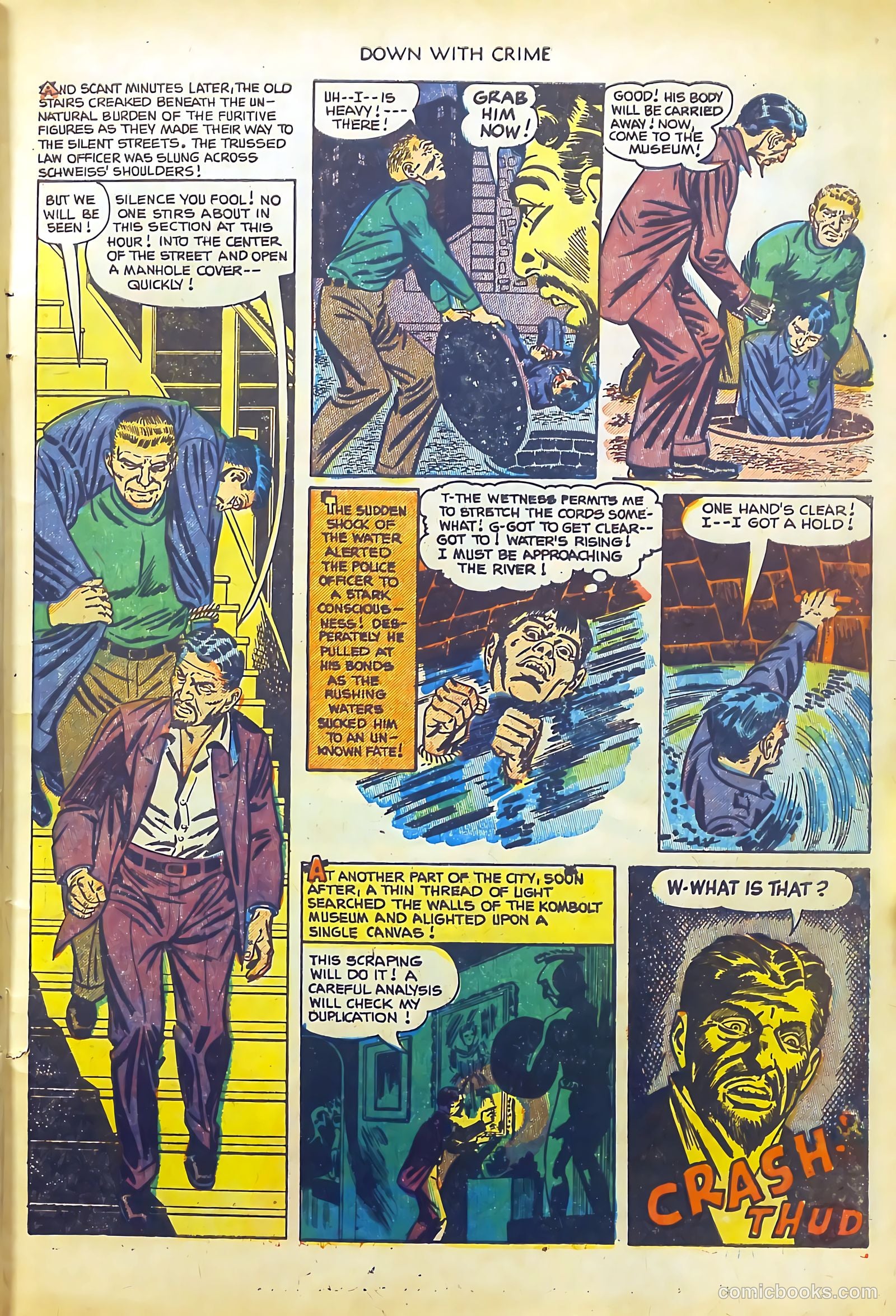 Down with Crime #4 (1952) — page 7 of 36