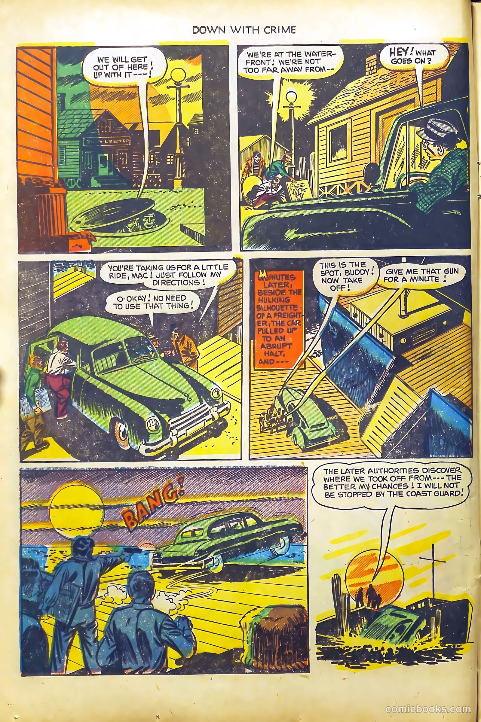 Down with Crime #4 (1952) — page 12 of 36