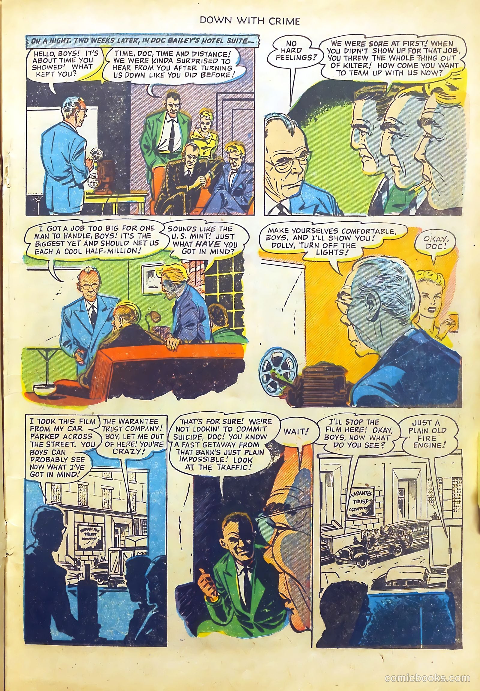 Down with Crime #4 (1952) — page 17 of 36