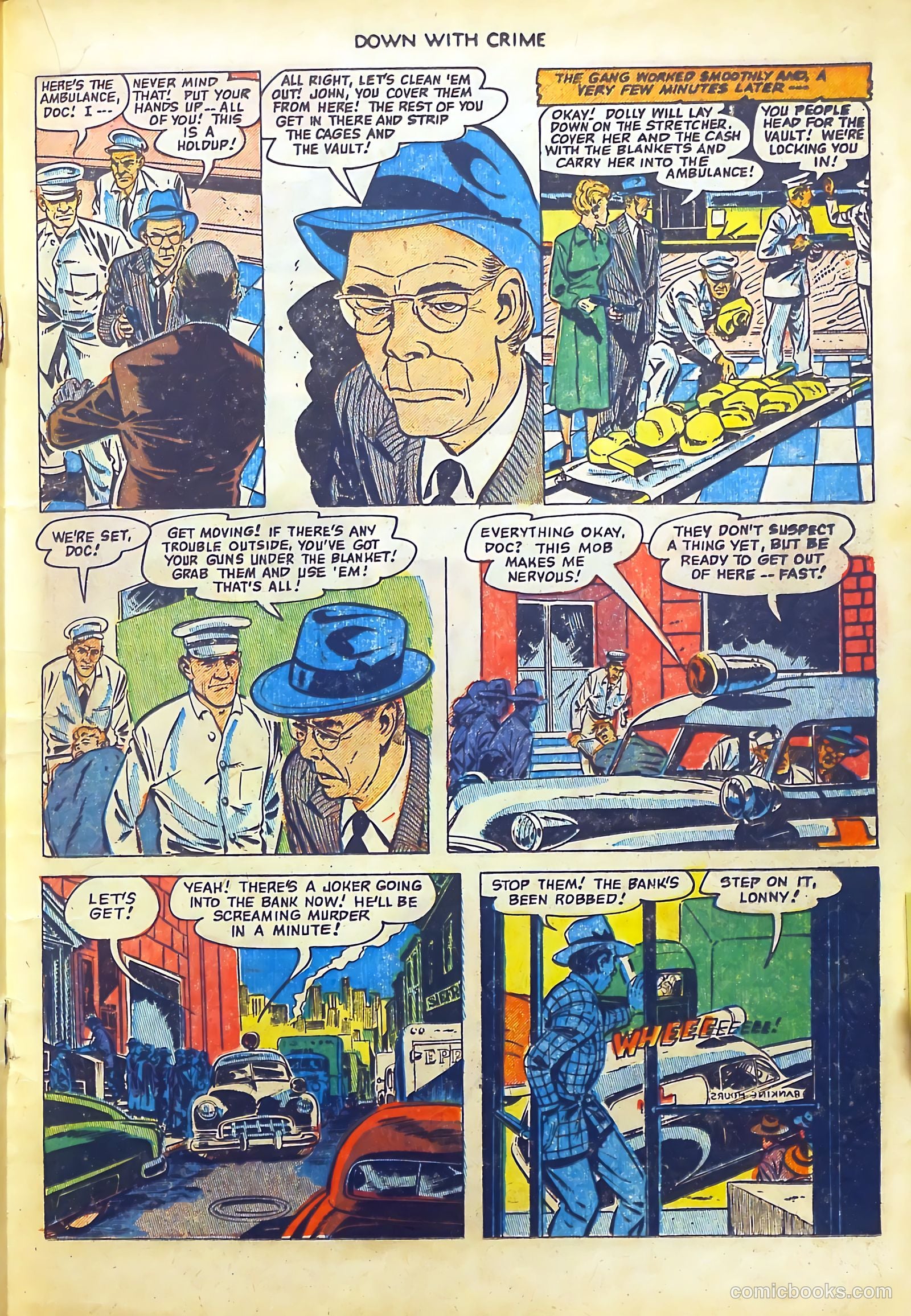 Down with Crime #4 (1952) — page 19 of 36