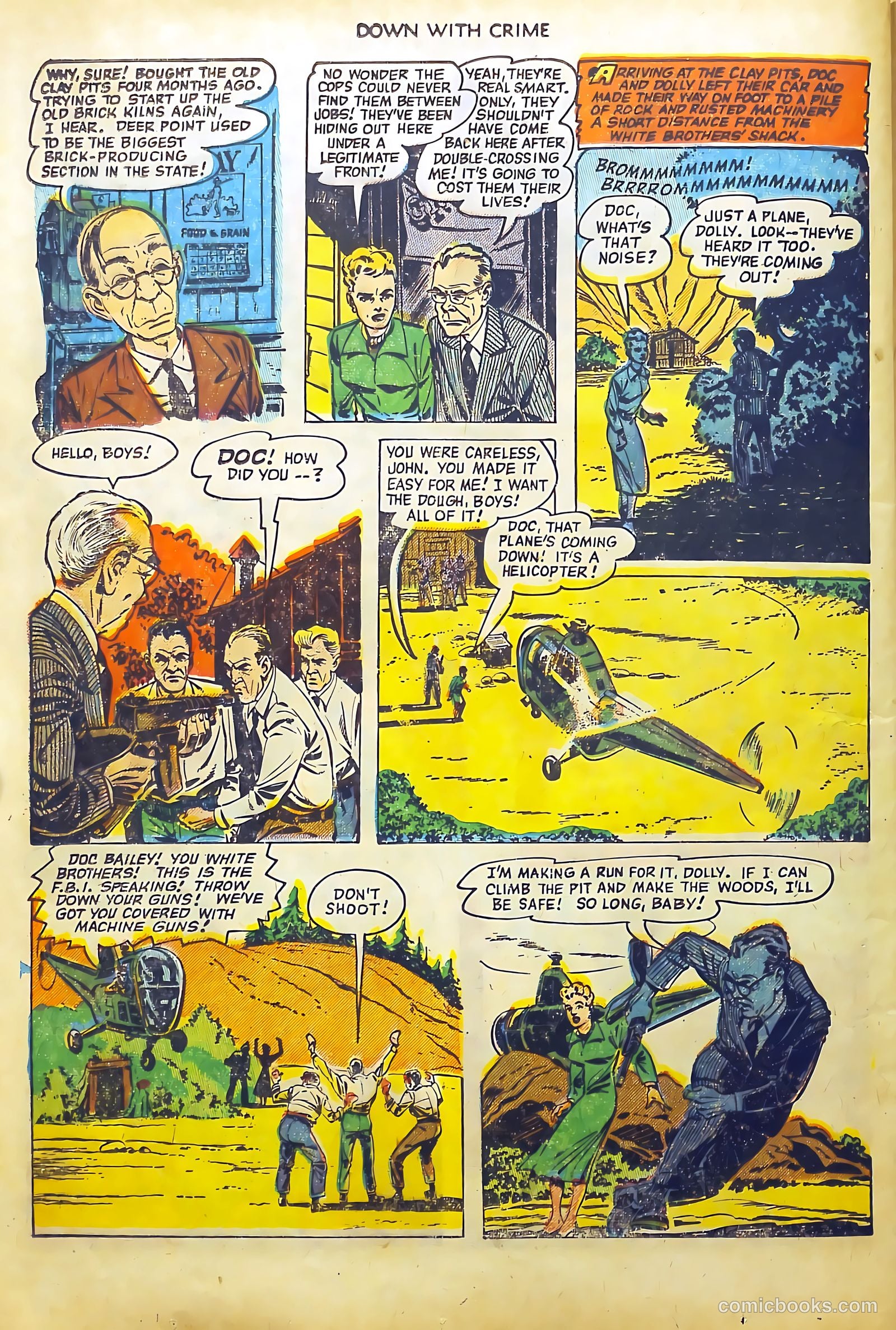 Down with Crime #4 (1952) — page 24 of 36