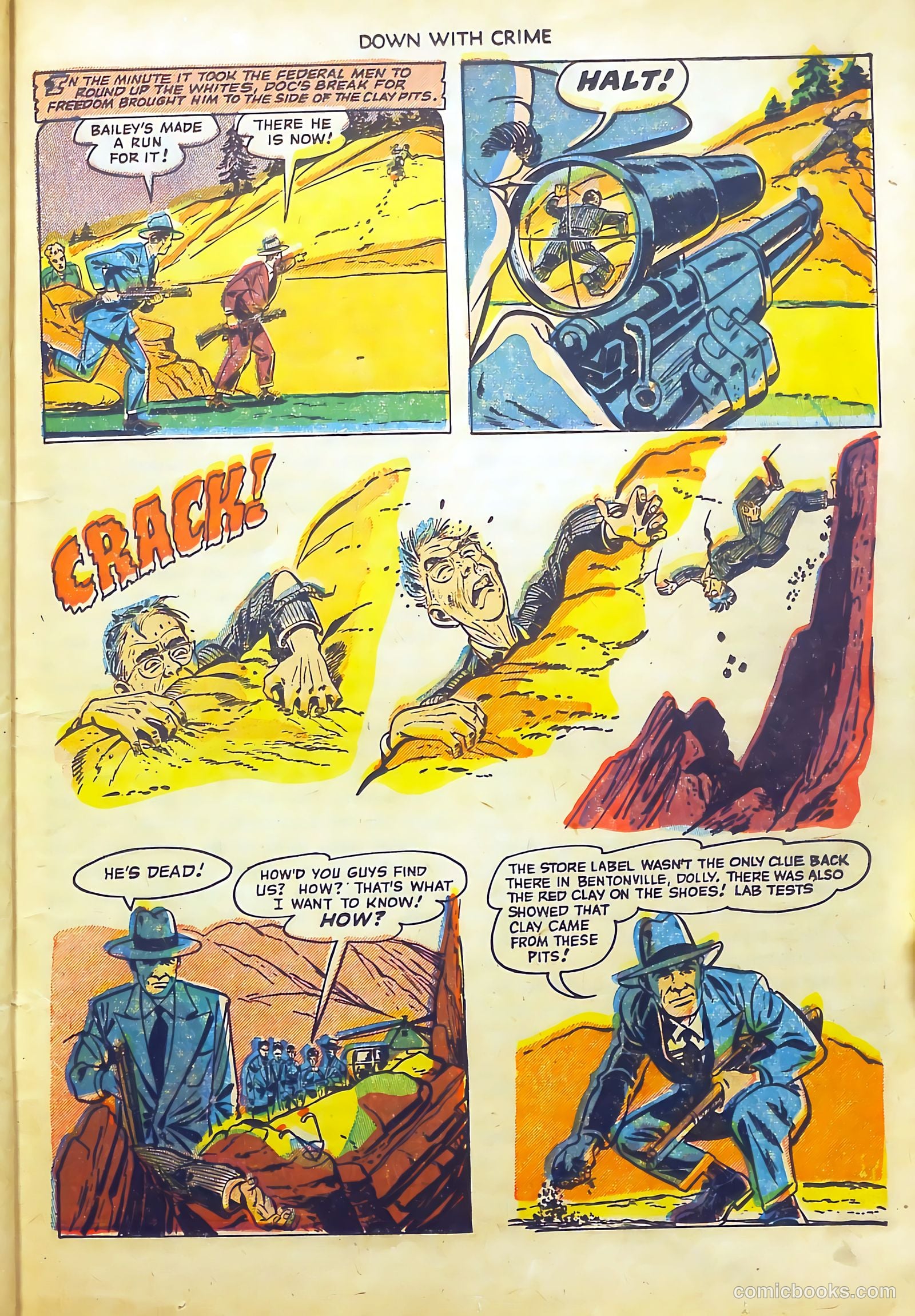 Down with Crime #4 (1952) — page 25 of 36