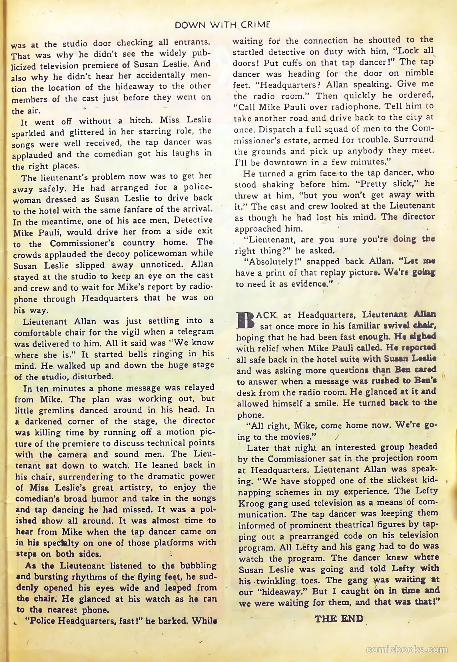 Down with Crime #4 (1952) — page 27 of 36