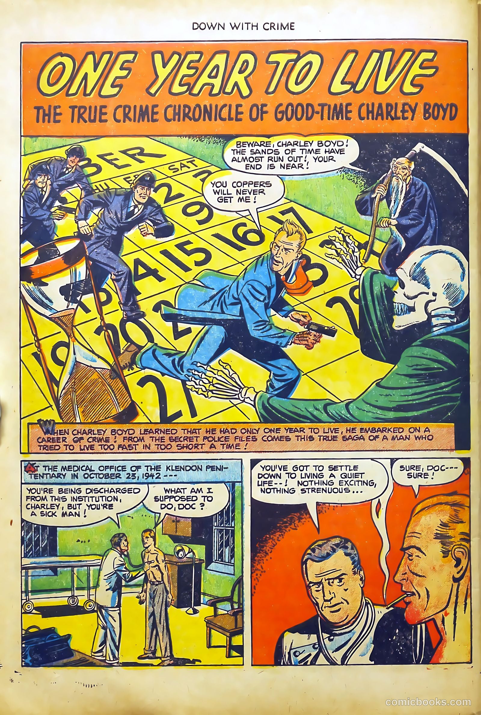 Down with Crime #4 (1952) — page 28 of 36
