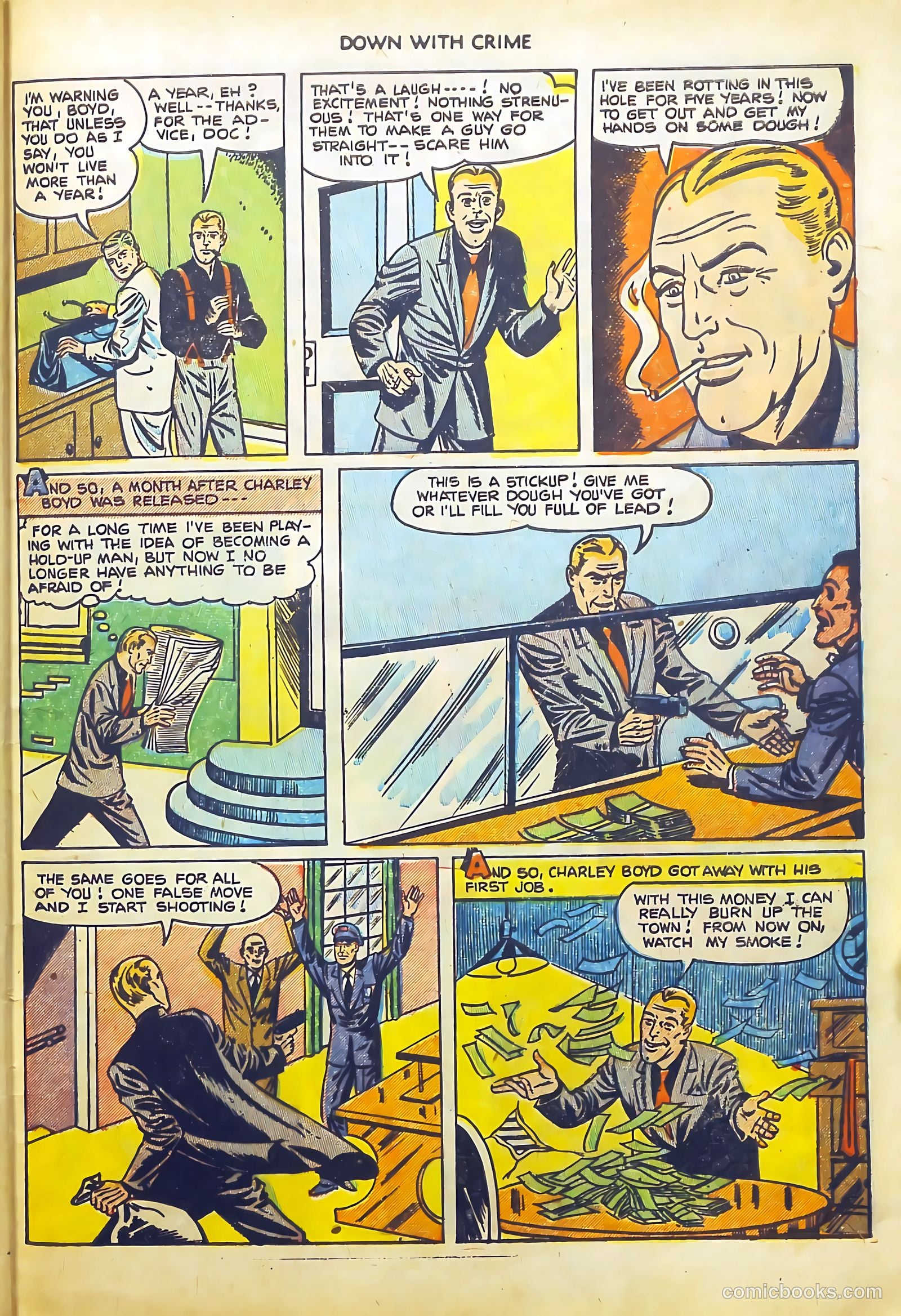 Down with Crime #4 (1952) — page 29 of 36