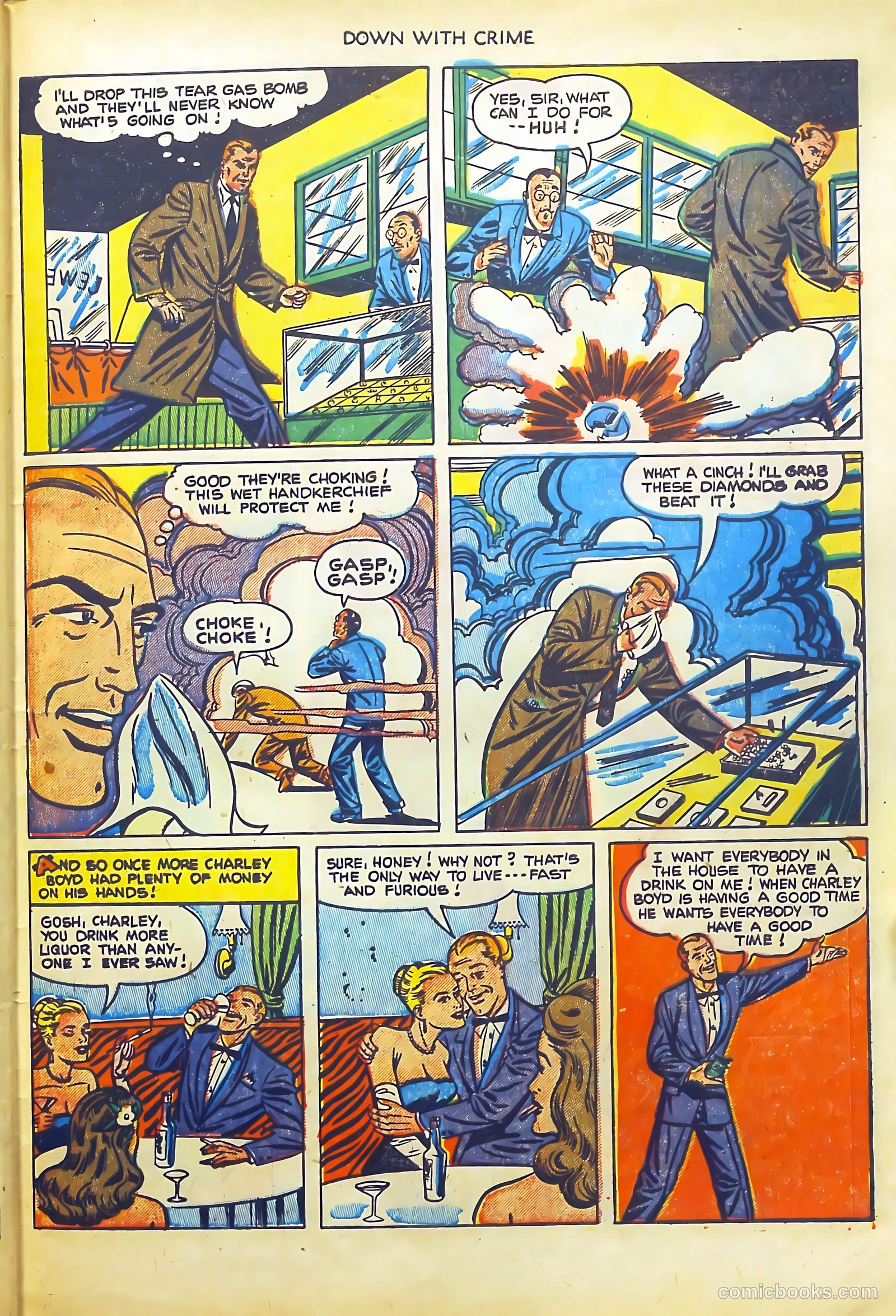 Down with Crime #4 (1952) — page 31 of 36