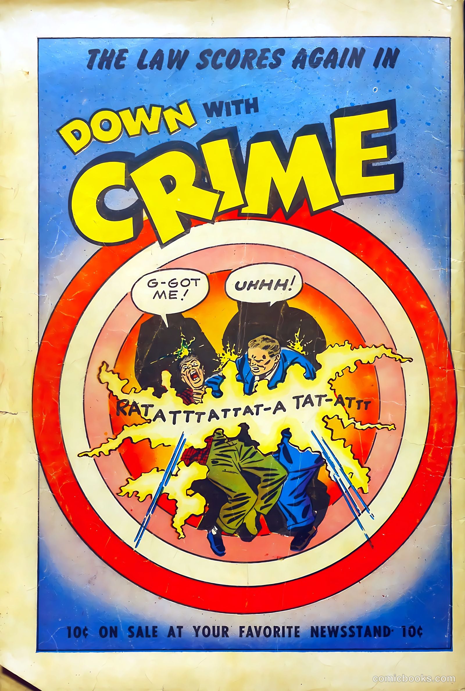 Down with Crime #4 (1952) — page 36 of 36