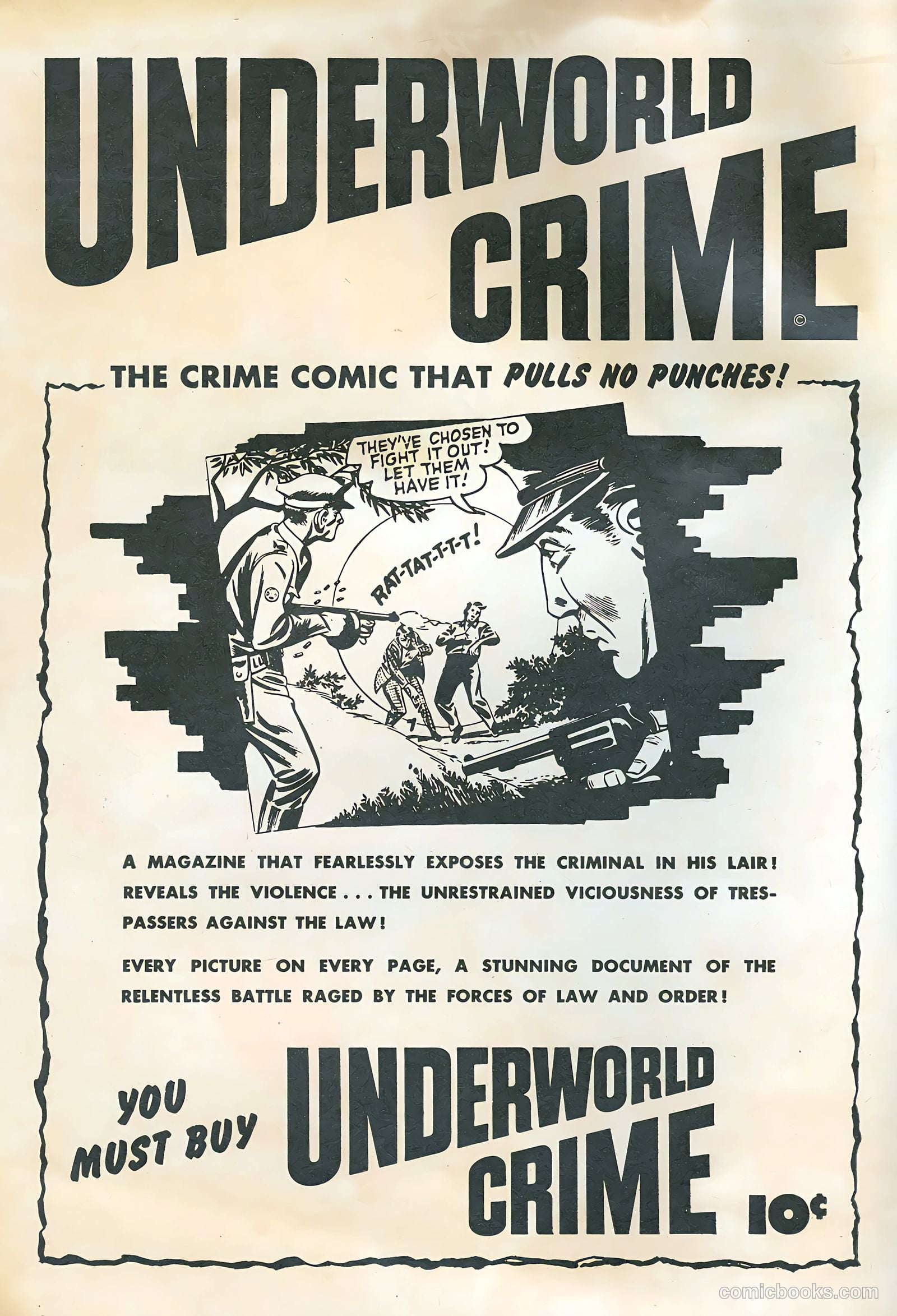 Down with Crime #5 (1952) — page 2 of 36