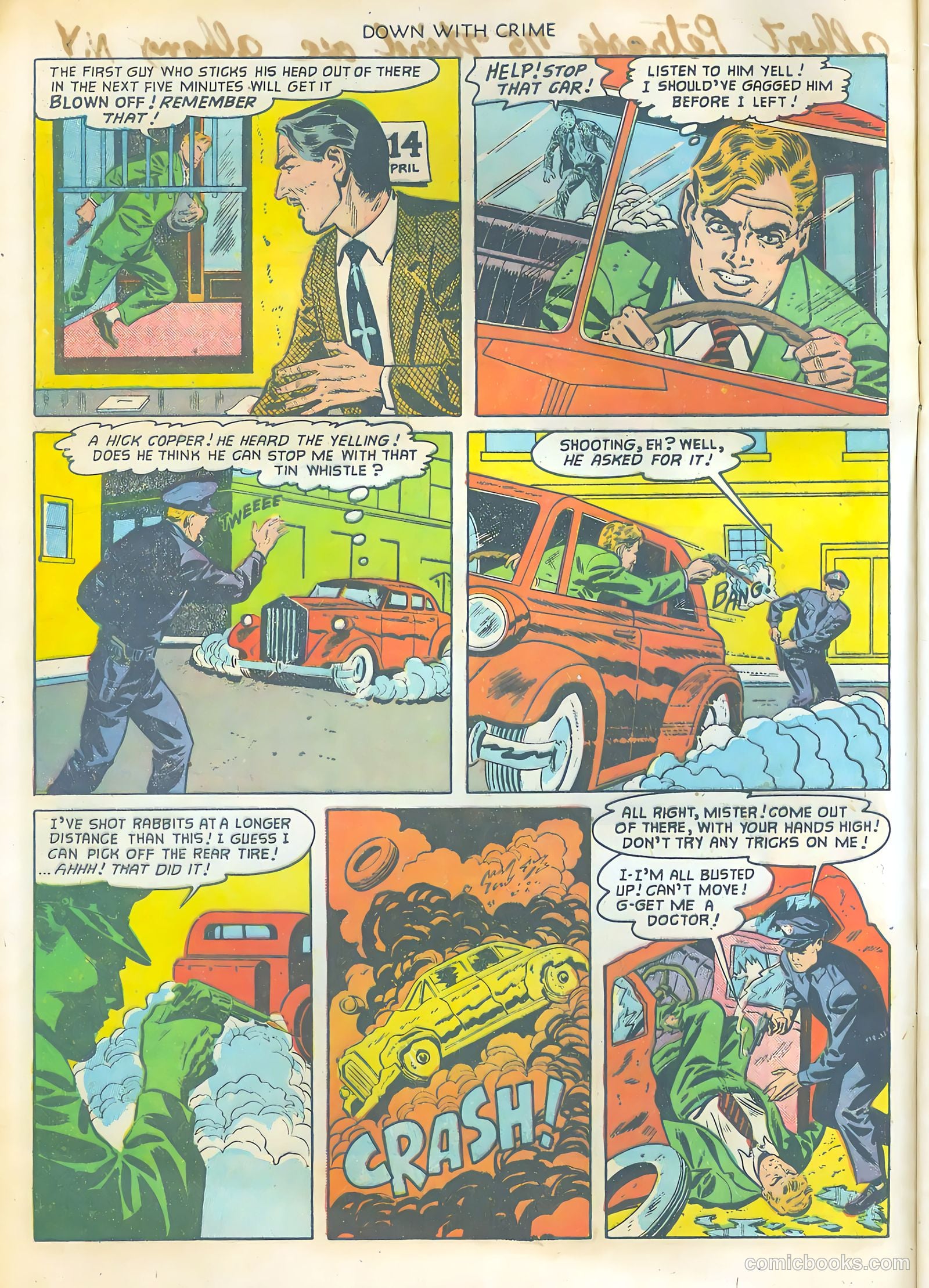 Down with Crime #5 (1952) — page 4 of 36