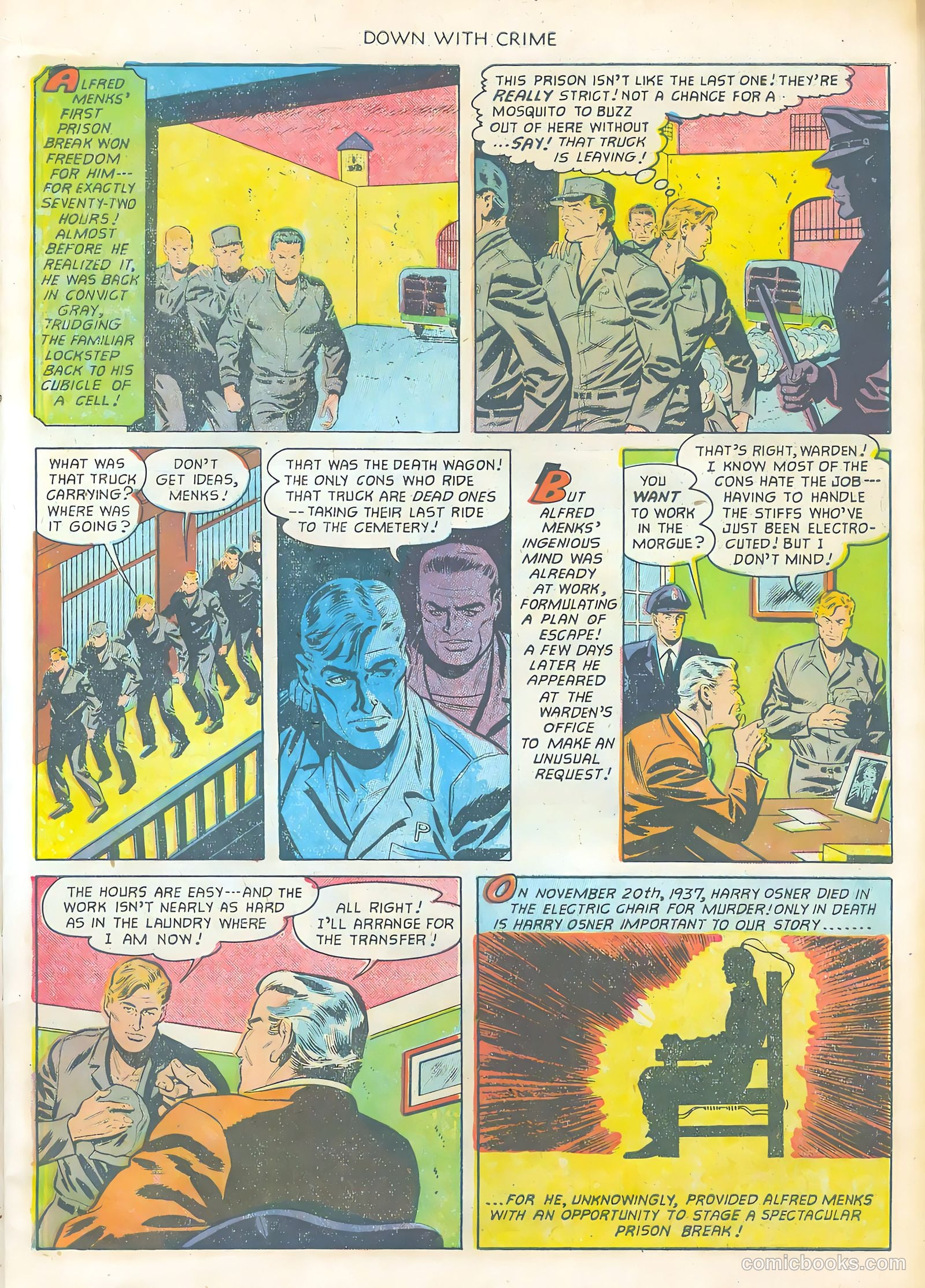 Down with Crime #5 (1952) — page 7 of 36