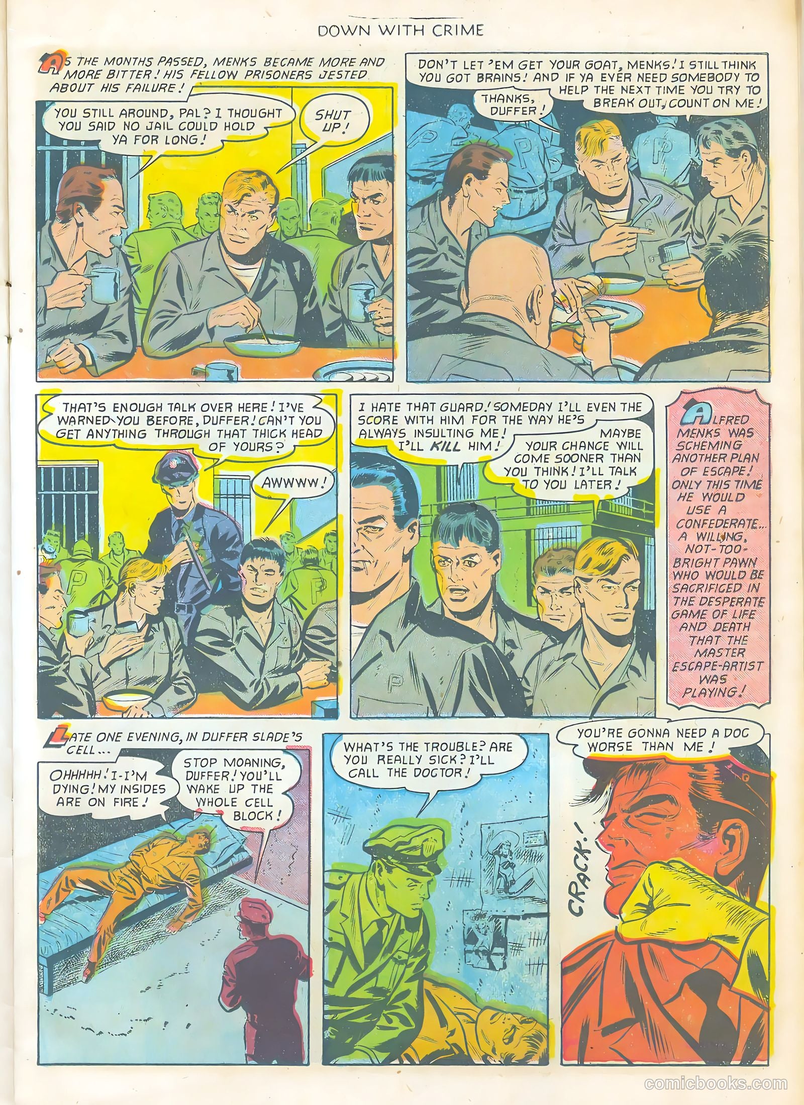 Down with Crime #5 (1952) — page 11 of 36