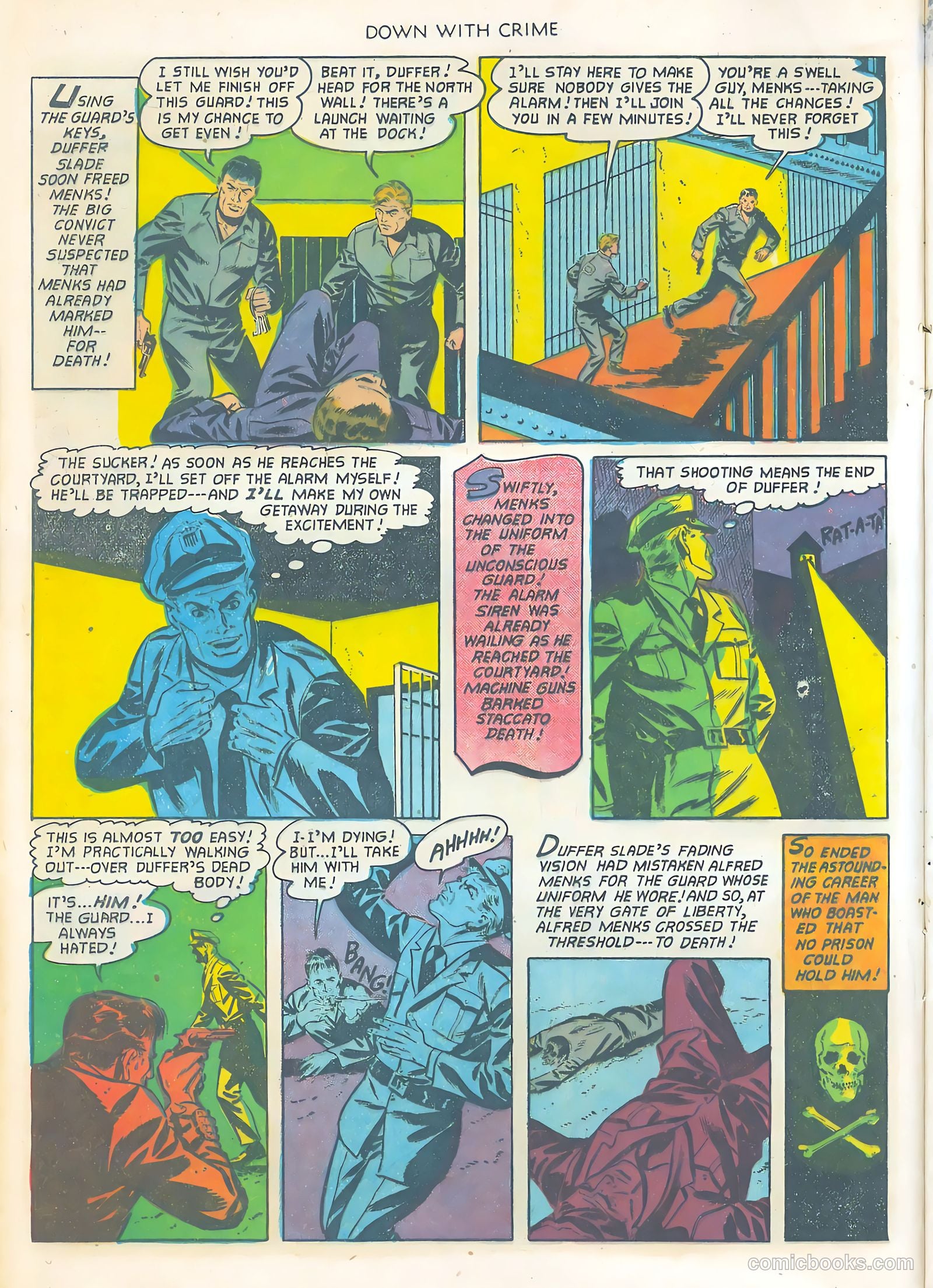 Down with Crime #5 (1952) — page 12 of 36
