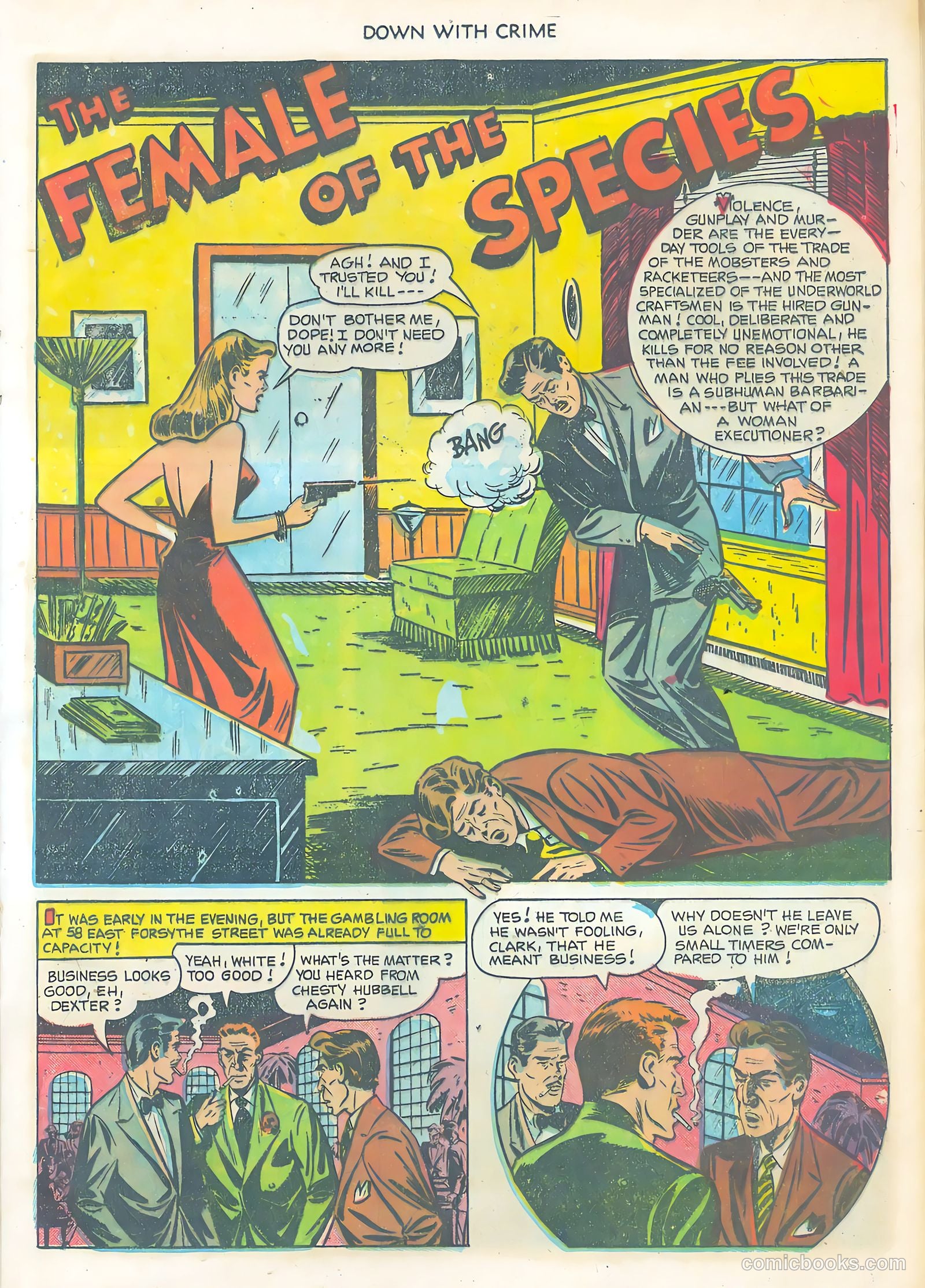 Down with Crime #5 (1952) — page 13 of 36