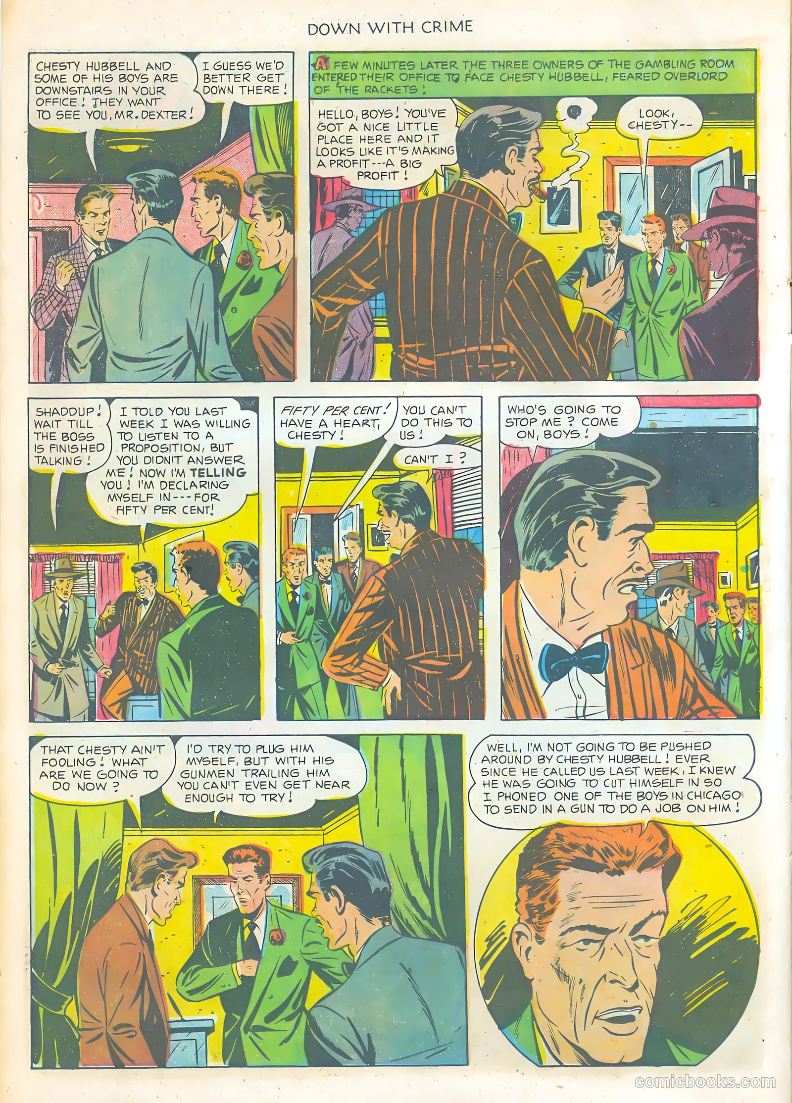 Down with Crime #5 (1952) — page 14 of 36