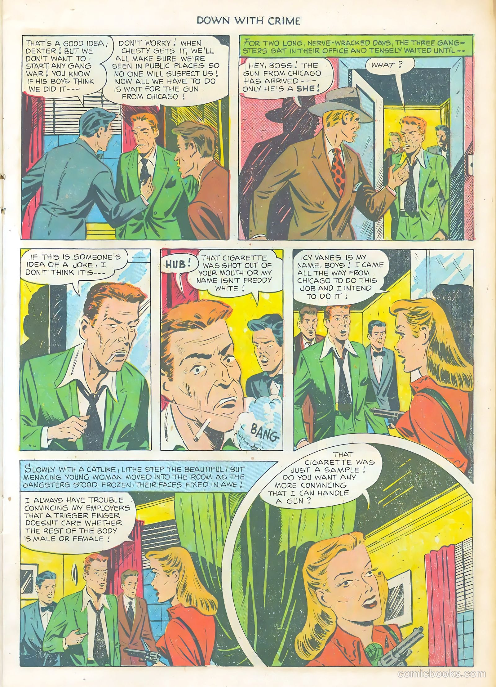 Down with Crime #5 (1952) — page 15 of 36