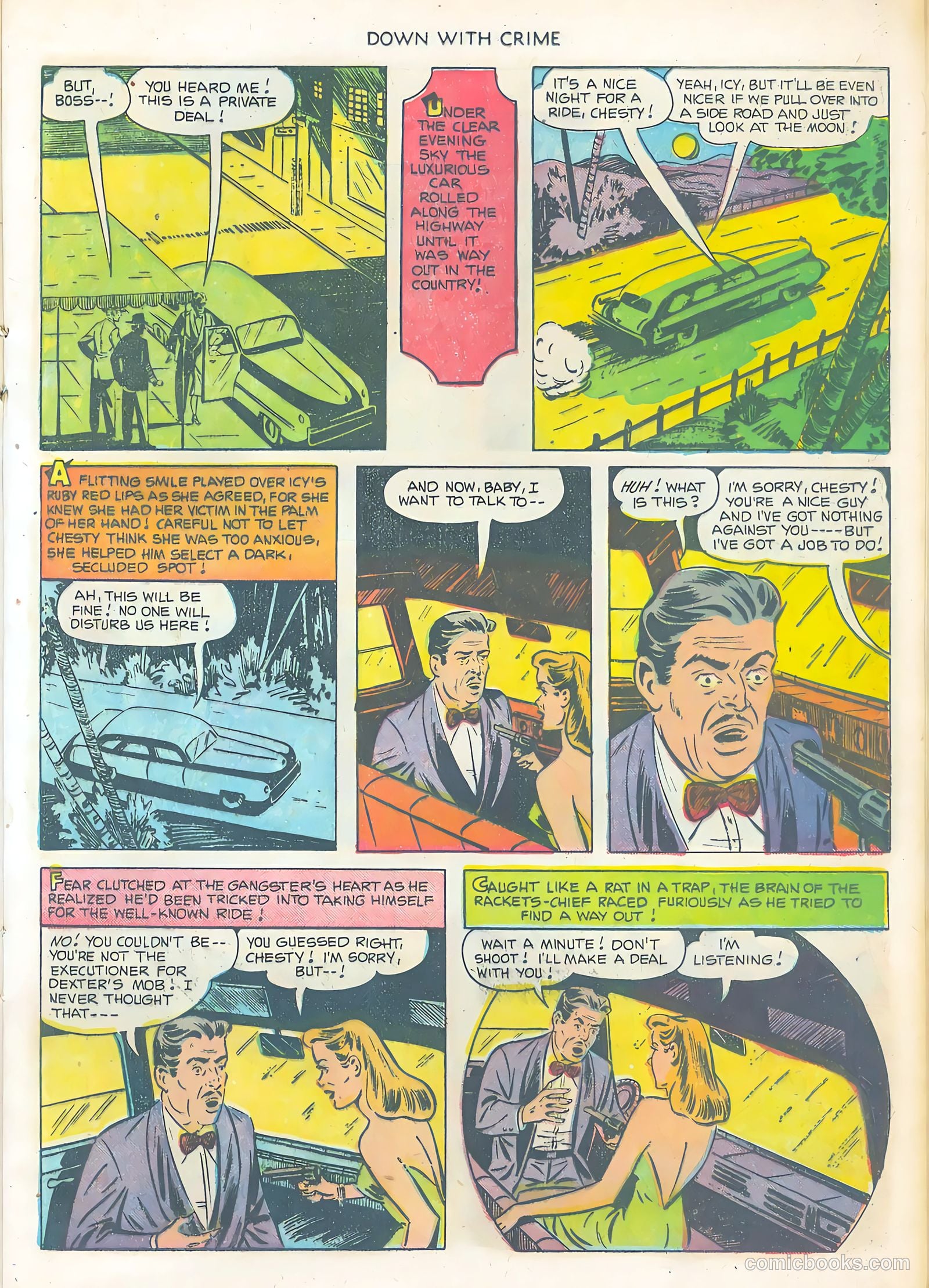 Down with Crime #5 (1952) — page 17 of 36