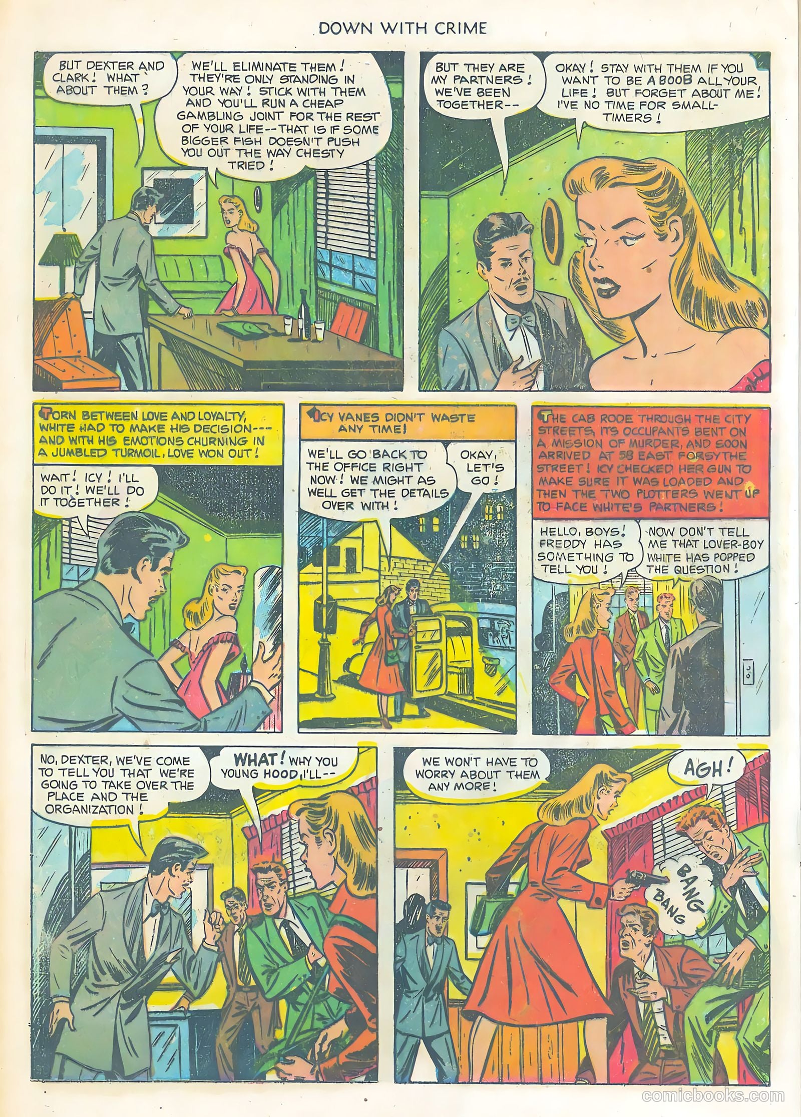 Down with Crime #5 (1952) — page 20 of 36