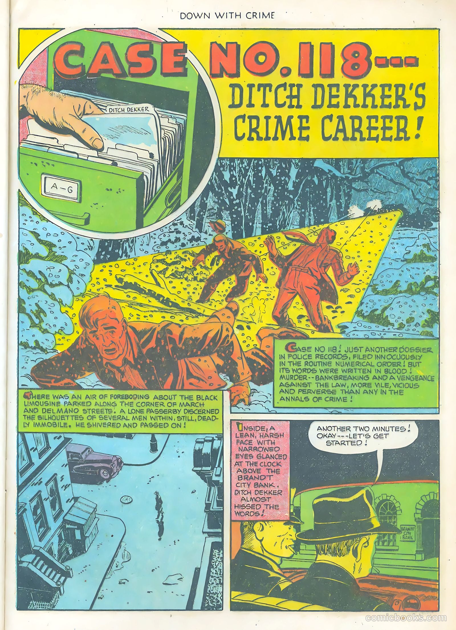 Down with Crime #5 (1952) — page 25 of 36
