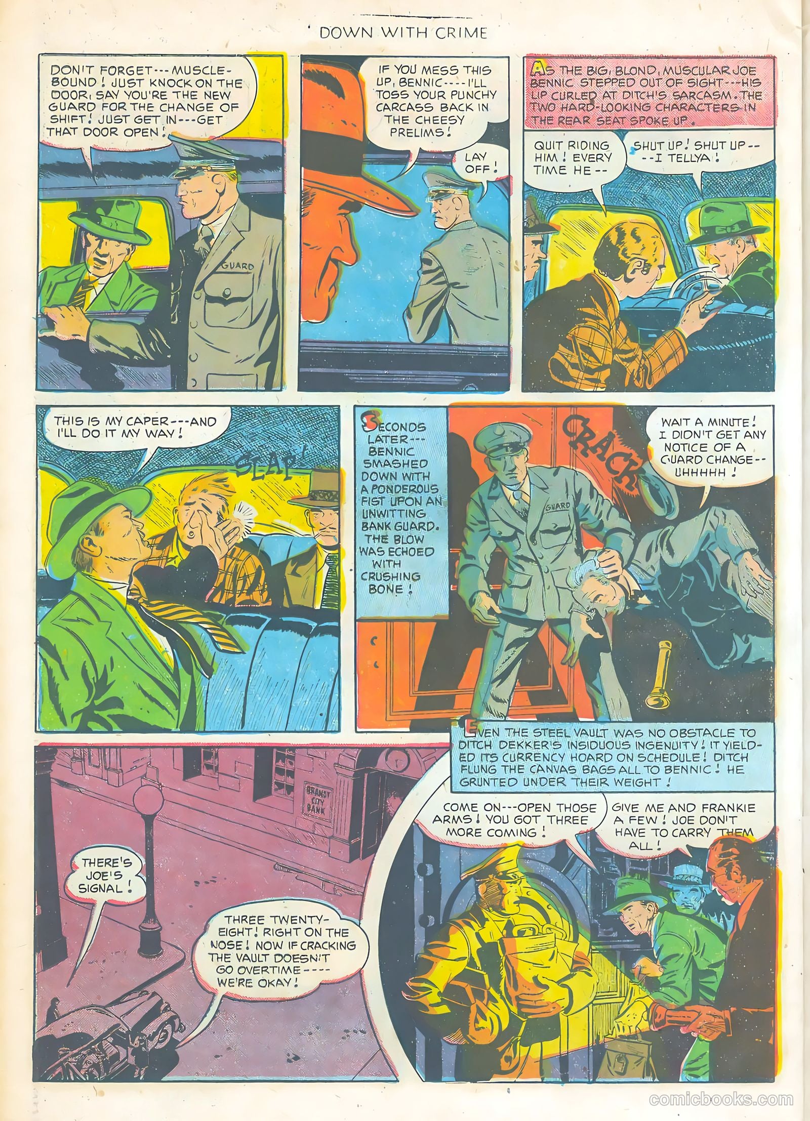 Down with Crime #5 (1952) — page 26 of 36