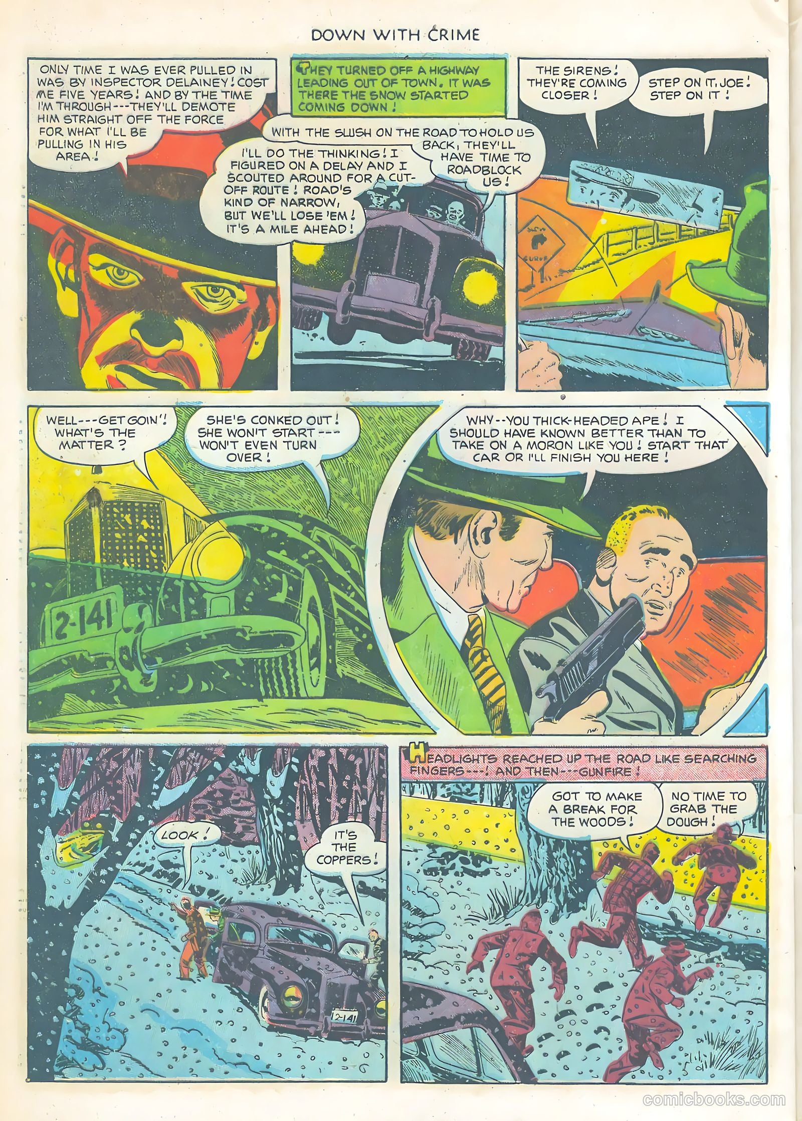 Down with Crime #5 (1952) — page 28 of 36