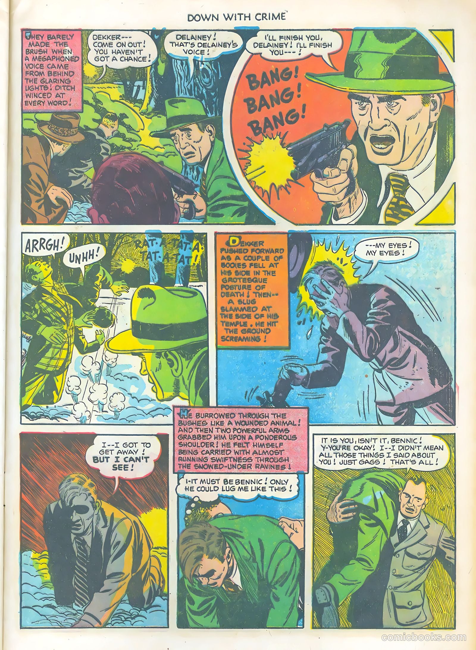 Down with Crime #5 (1952) — page 29 of 36