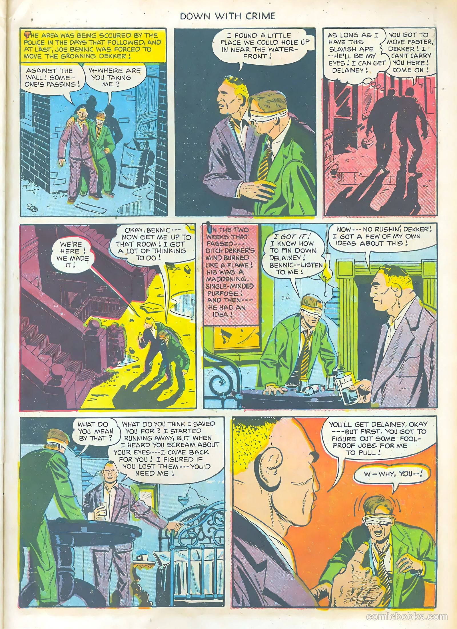 Down with Crime #5 (1952) — page 31 of 36