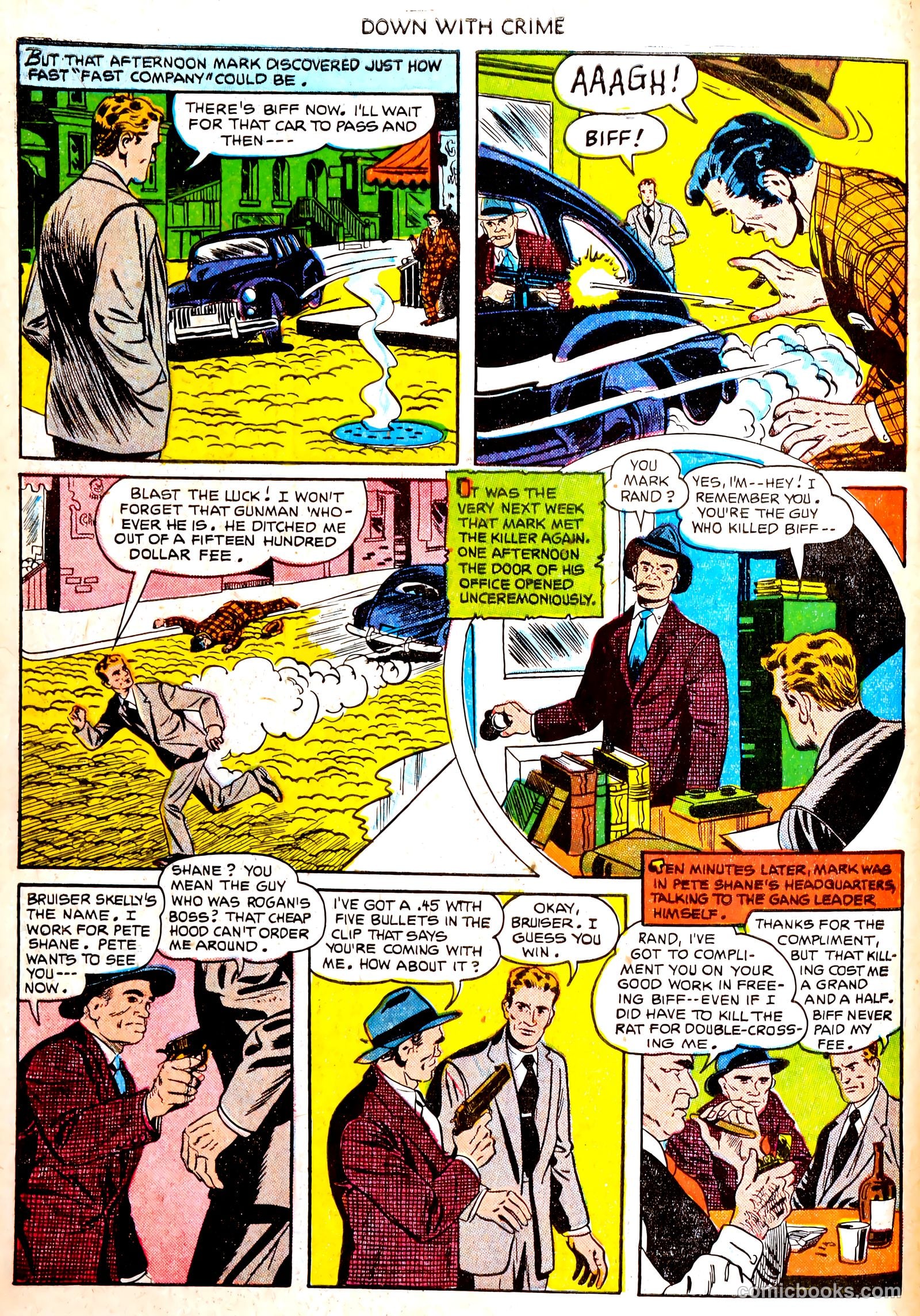 Down with Crime #6 (1952) — page 6 of 36