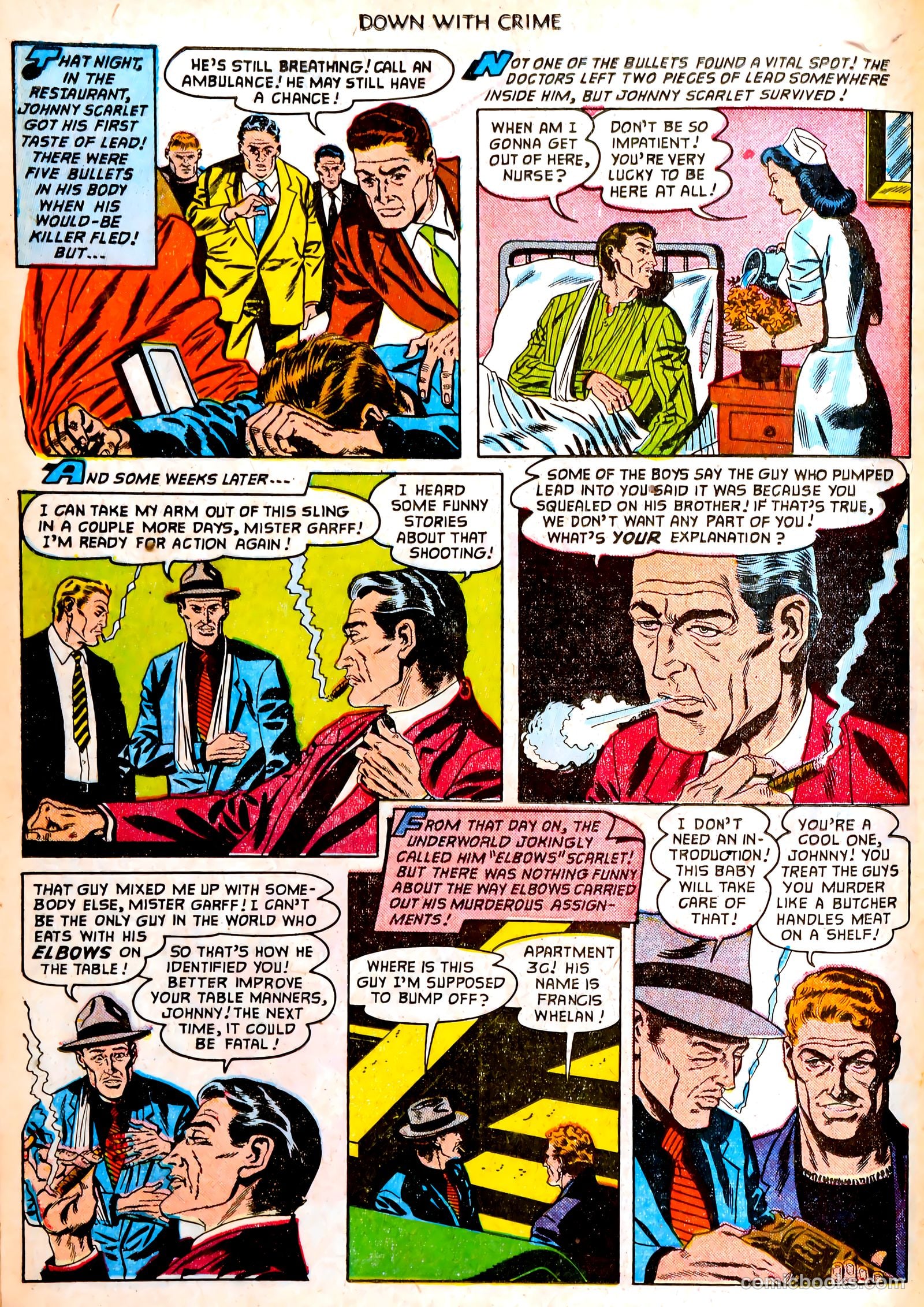Down with Crime #6 (1952) — page 18 of 36