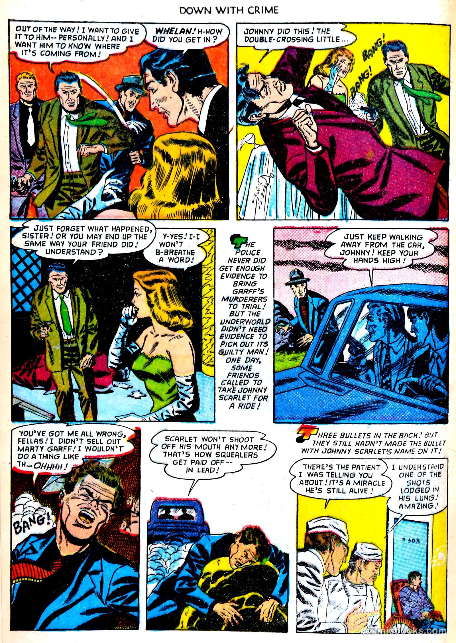 Down with Crime #6 (1952) — page 20 of 36