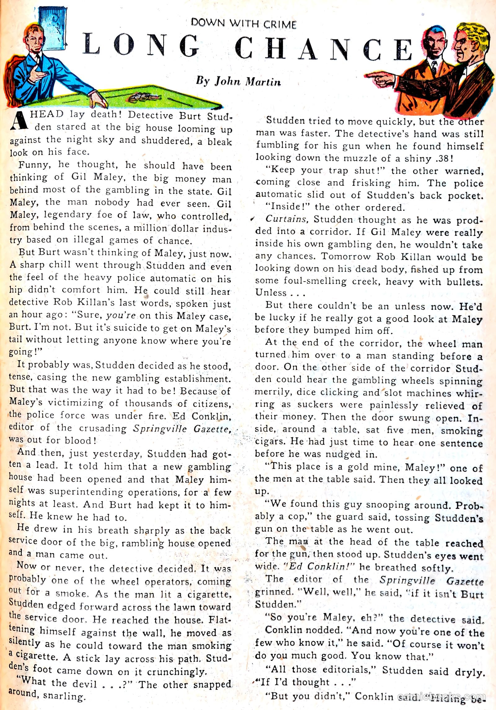 Down with Crime #6 (1952) — page 23 of 36