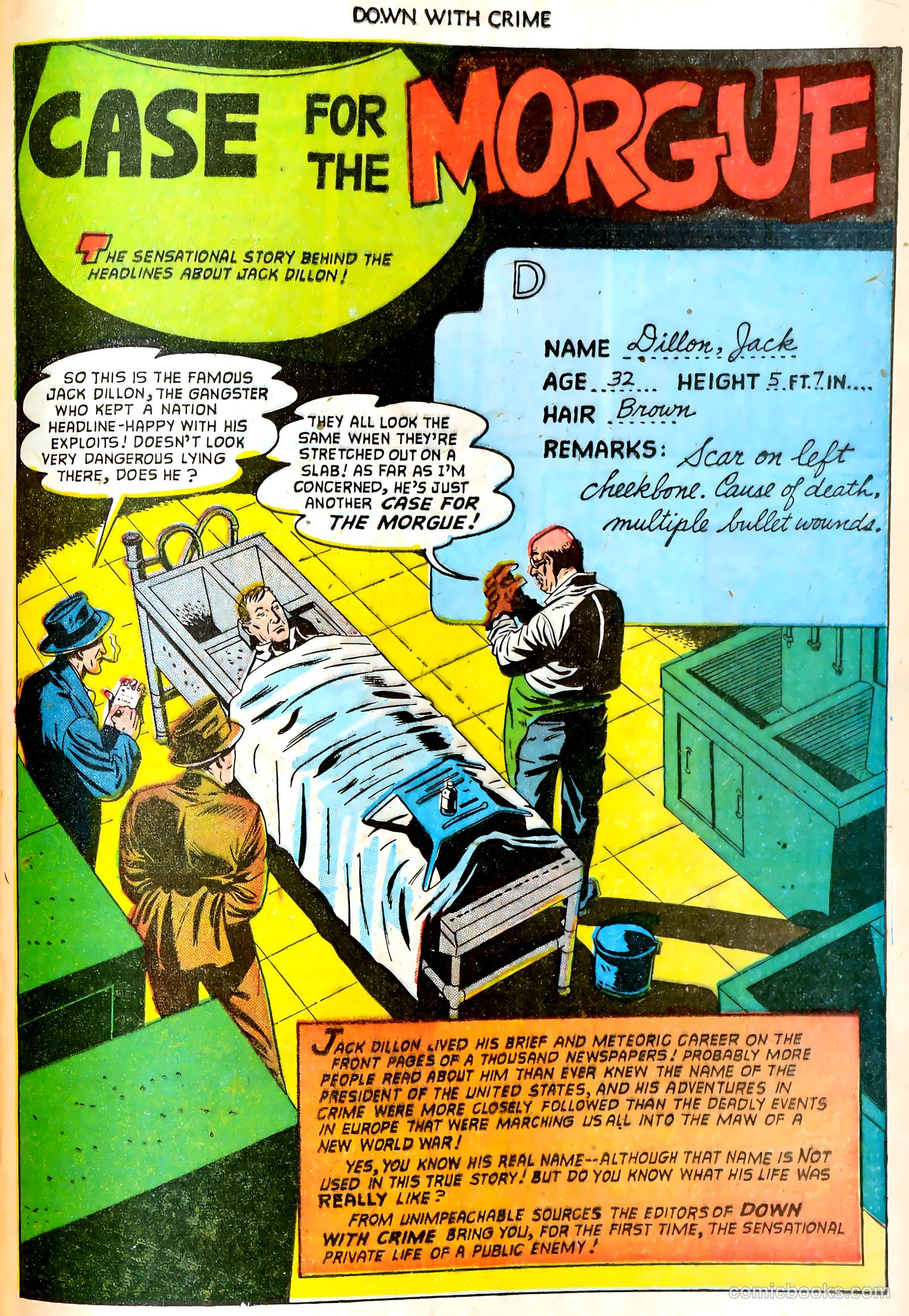 Down with Crime #6 (1952) — page 25 of 36