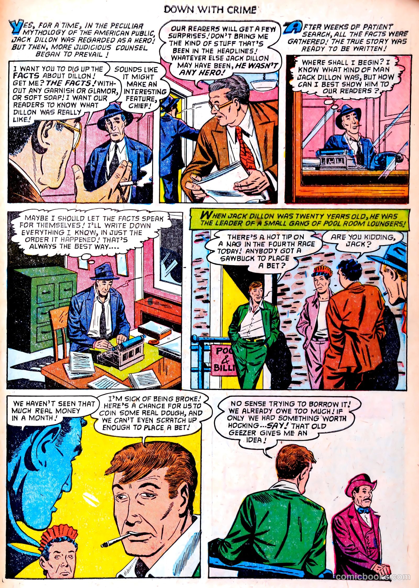 Down with Crime #6 (1952) — page 27 of 36