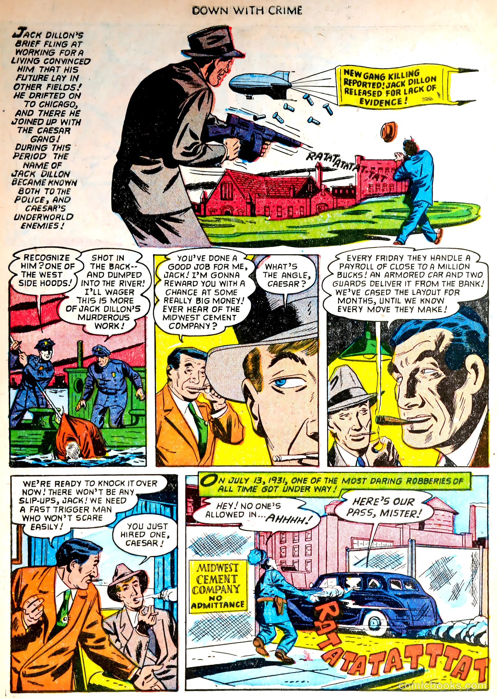 Down with Crime #6 (1952) — page 30 of 36