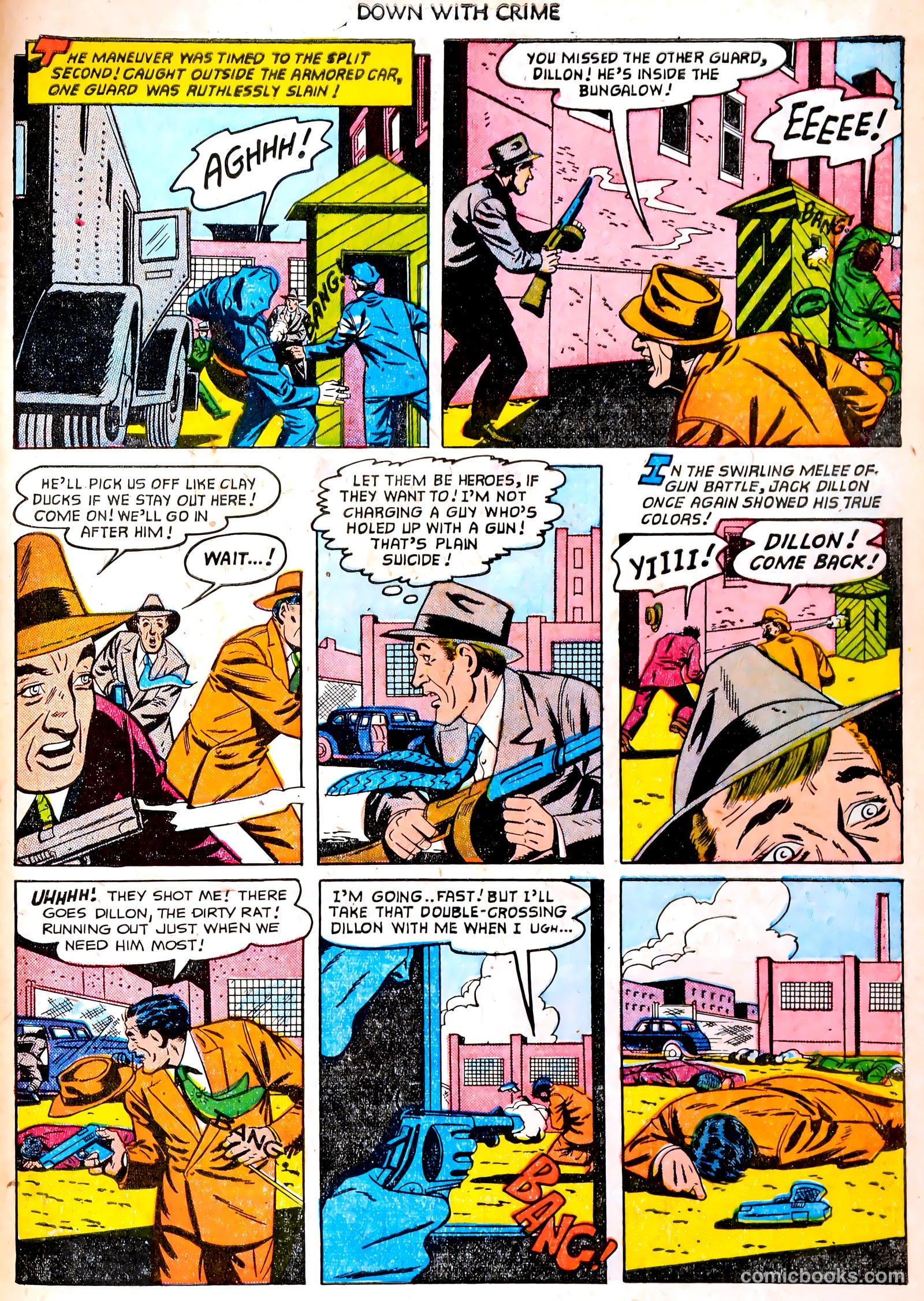 Down with Crime #6 (1952) — page 31 of 36