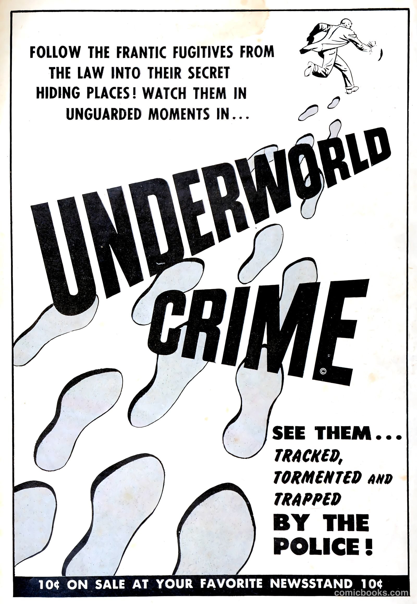 Down with Crime #6 (1952) — page 35 of 36