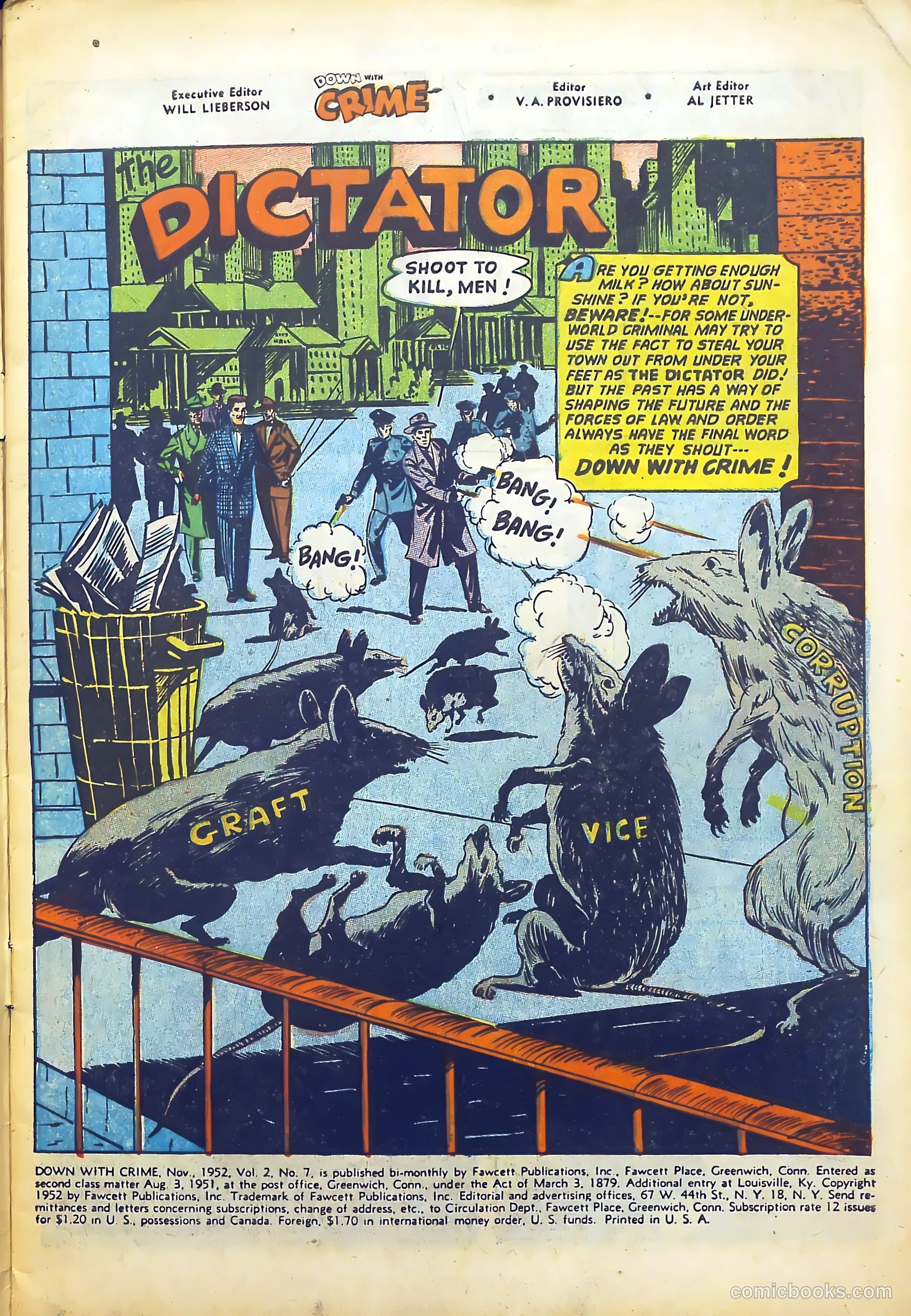 Down with Crime #7 (1952) — page 3 of 36