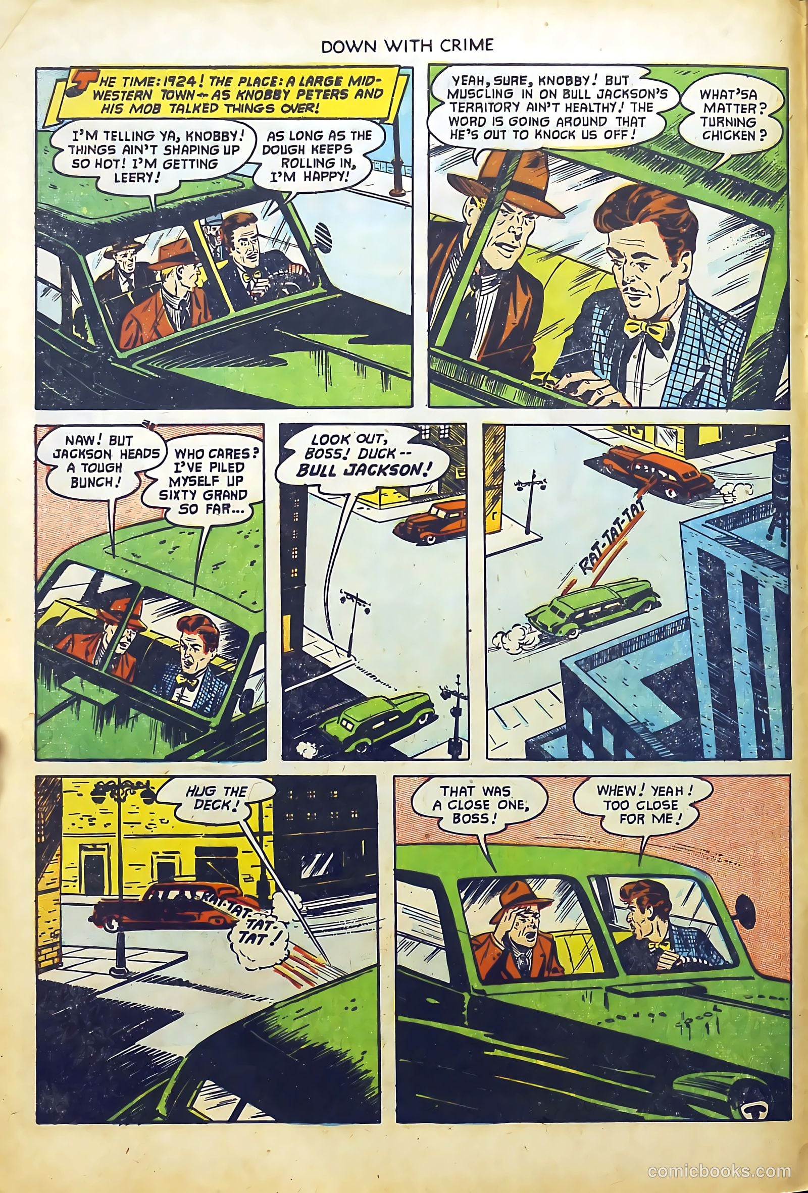 Down with Crime #7 (1952) — page 4 of 36