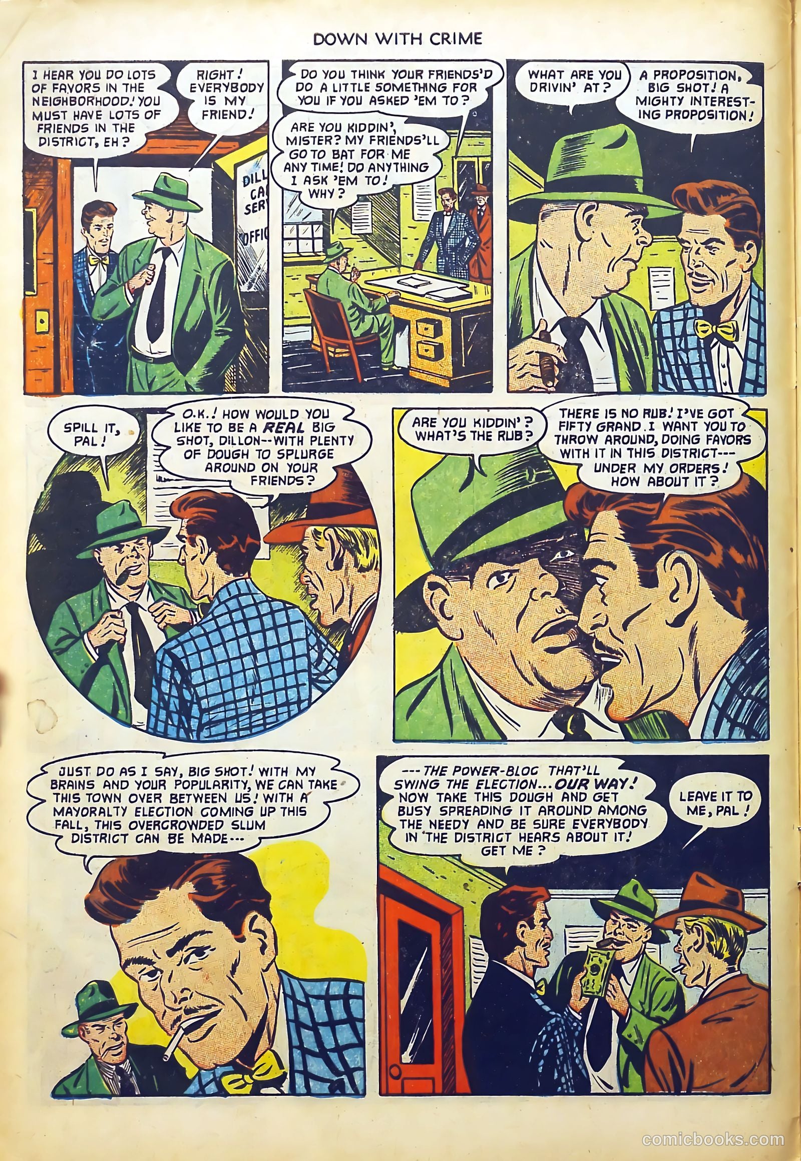 Down with Crime #7 (1952) — page 6 of 36