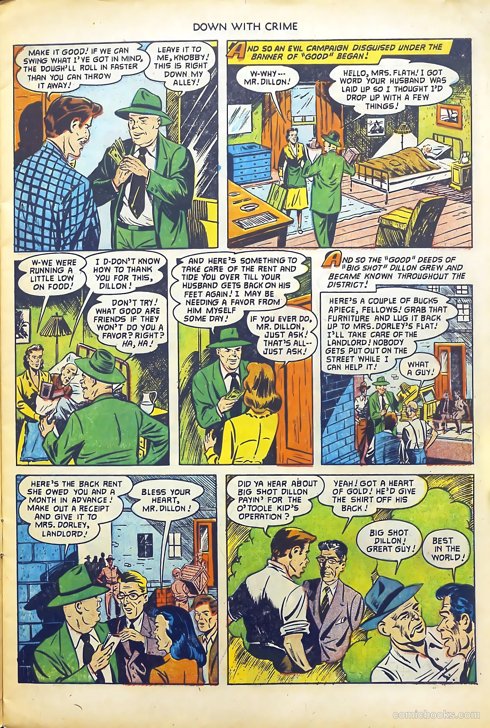 Down with Crime #7 (1952) — page 7 of 36