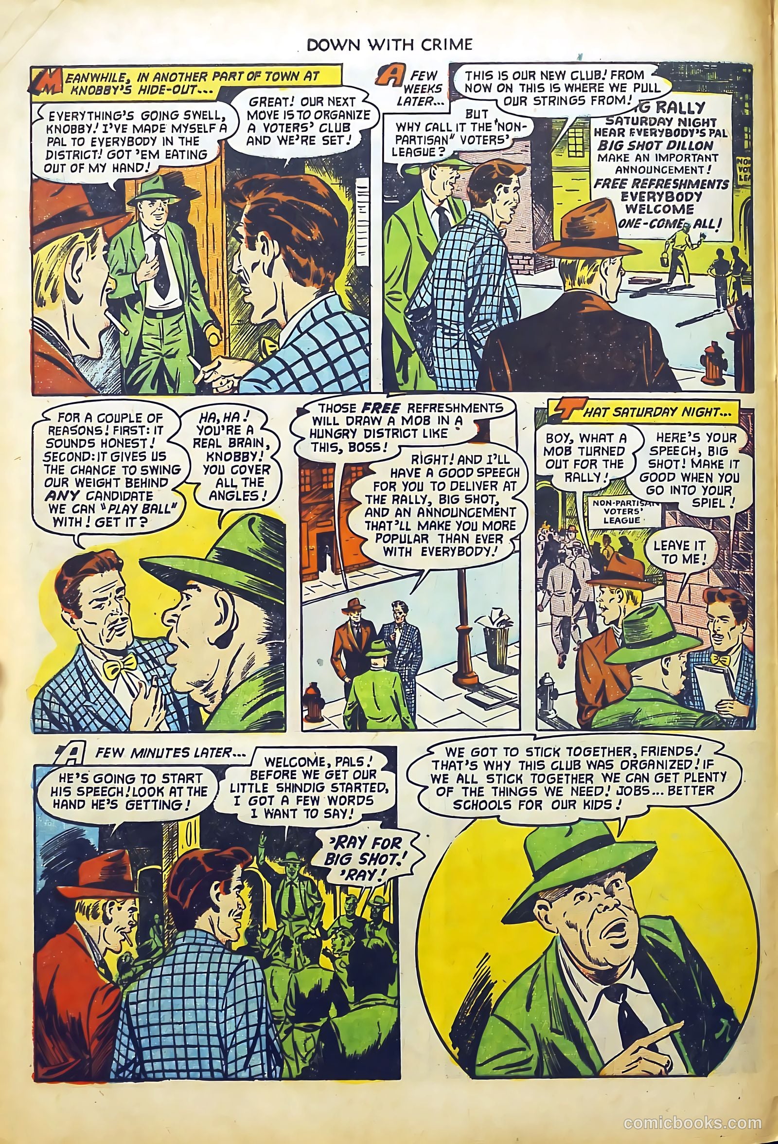 Down with Crime #7 (1952) — page 8 of 36