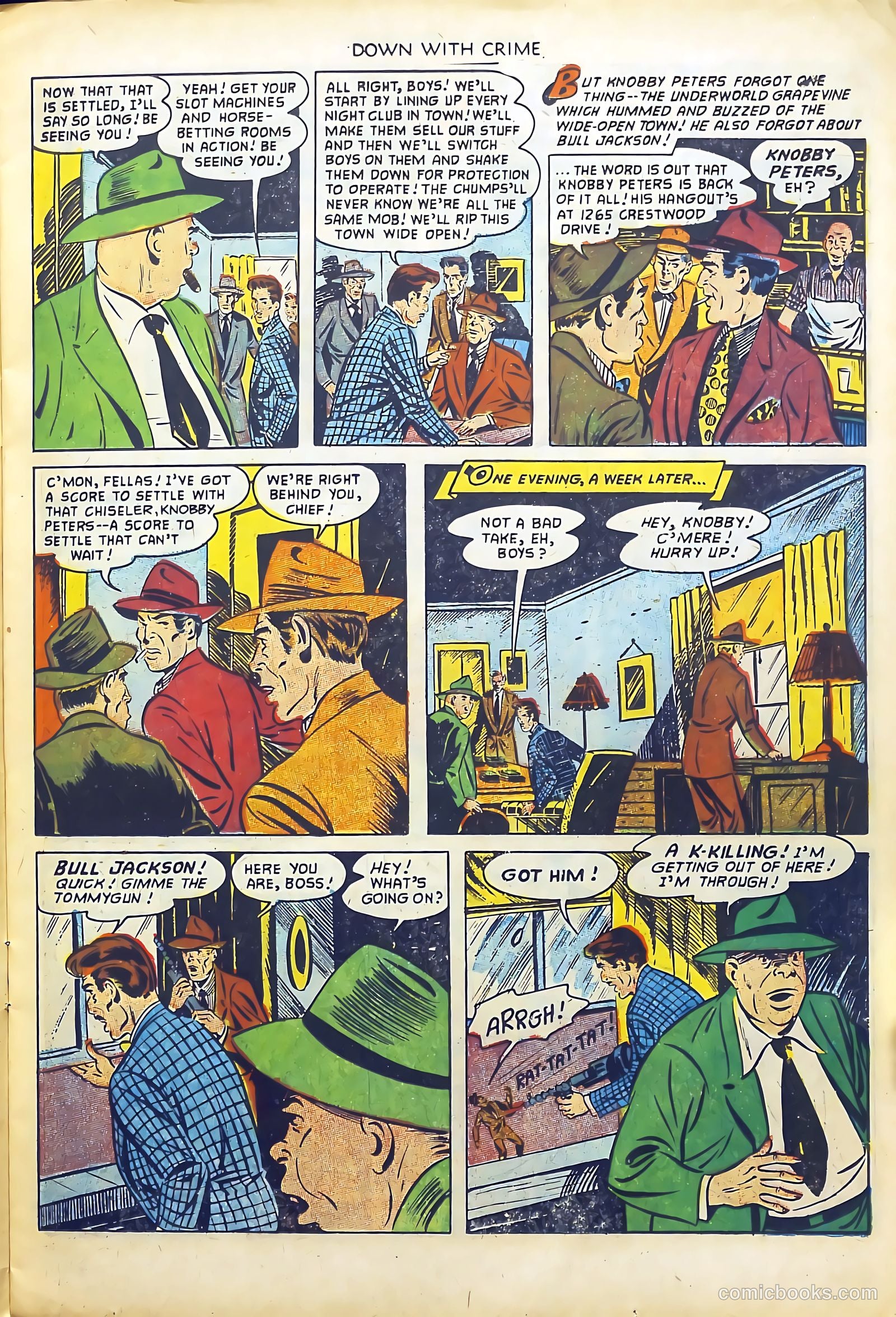 Down with Crime #7 (1952) — page 11 of 36