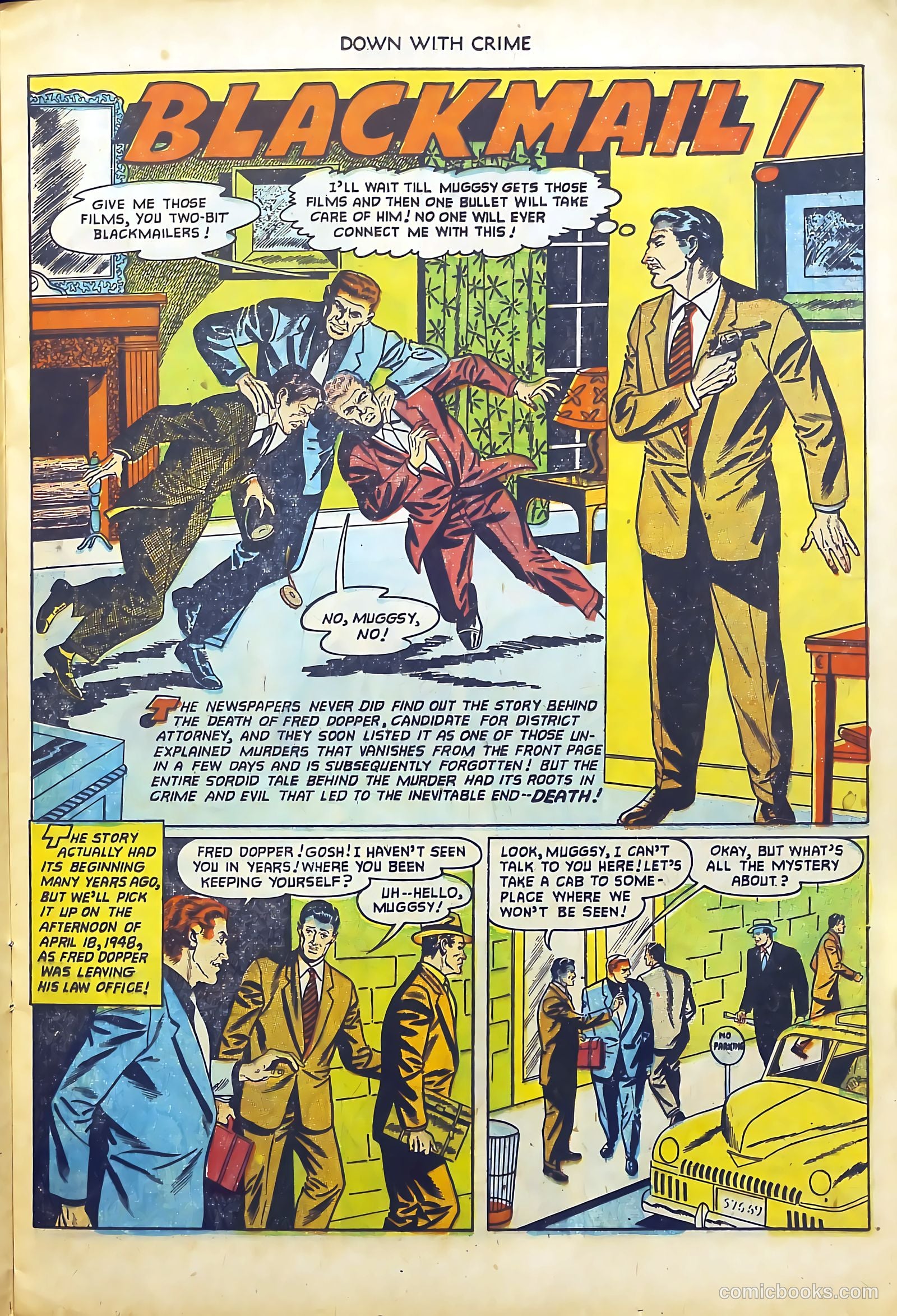 Down with Crime #7 (1952) — page 13 of 36