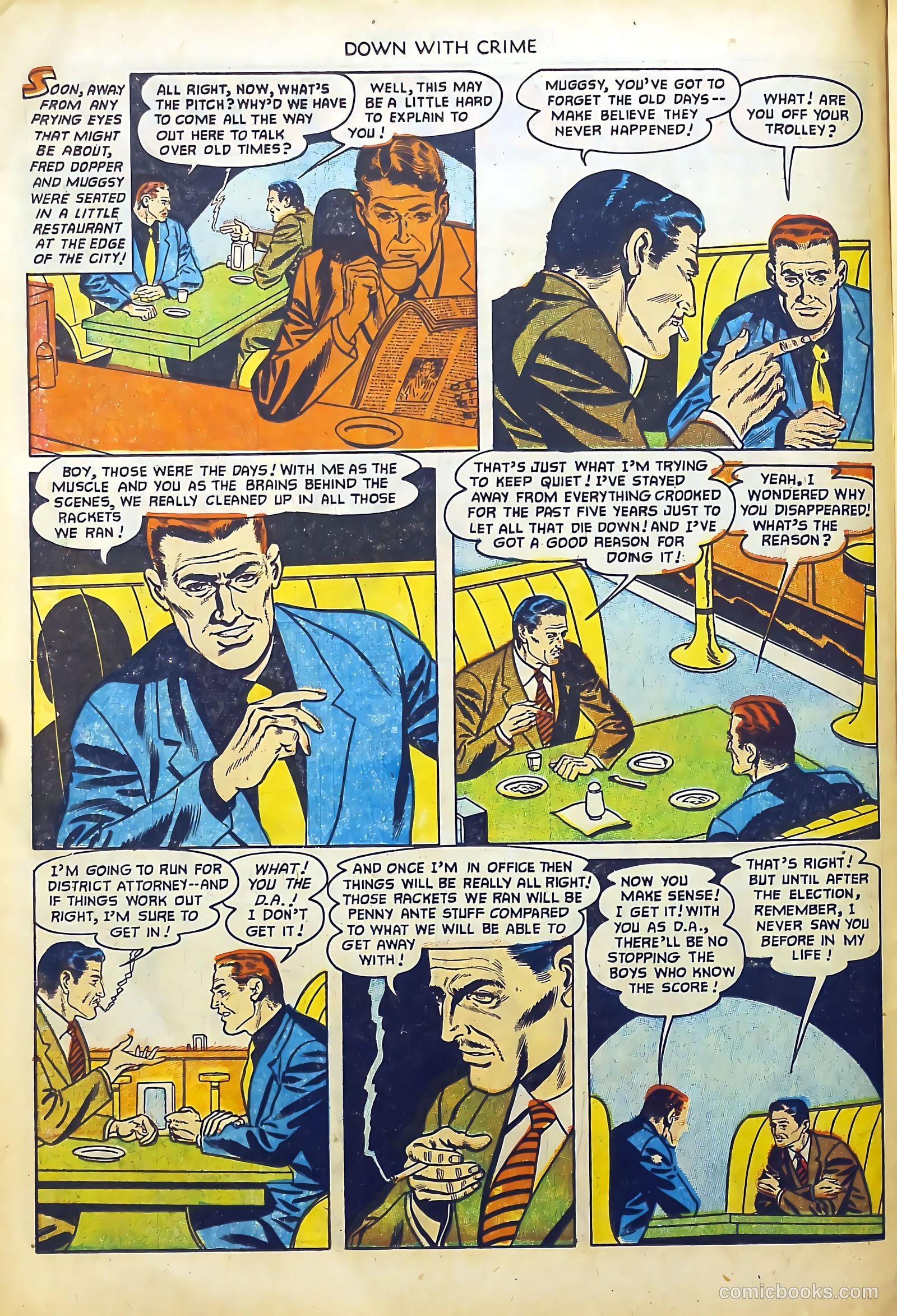 Down with Crime #7 (1952) — page 14 of 36