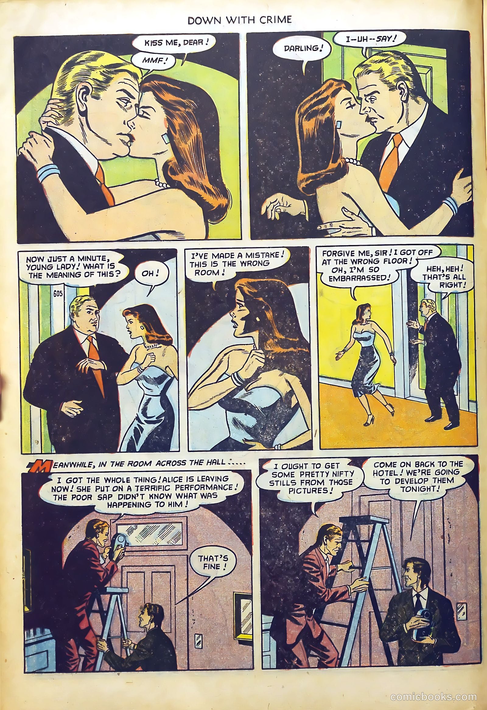 Down with Crime #7 (1952) — page 16 of 36