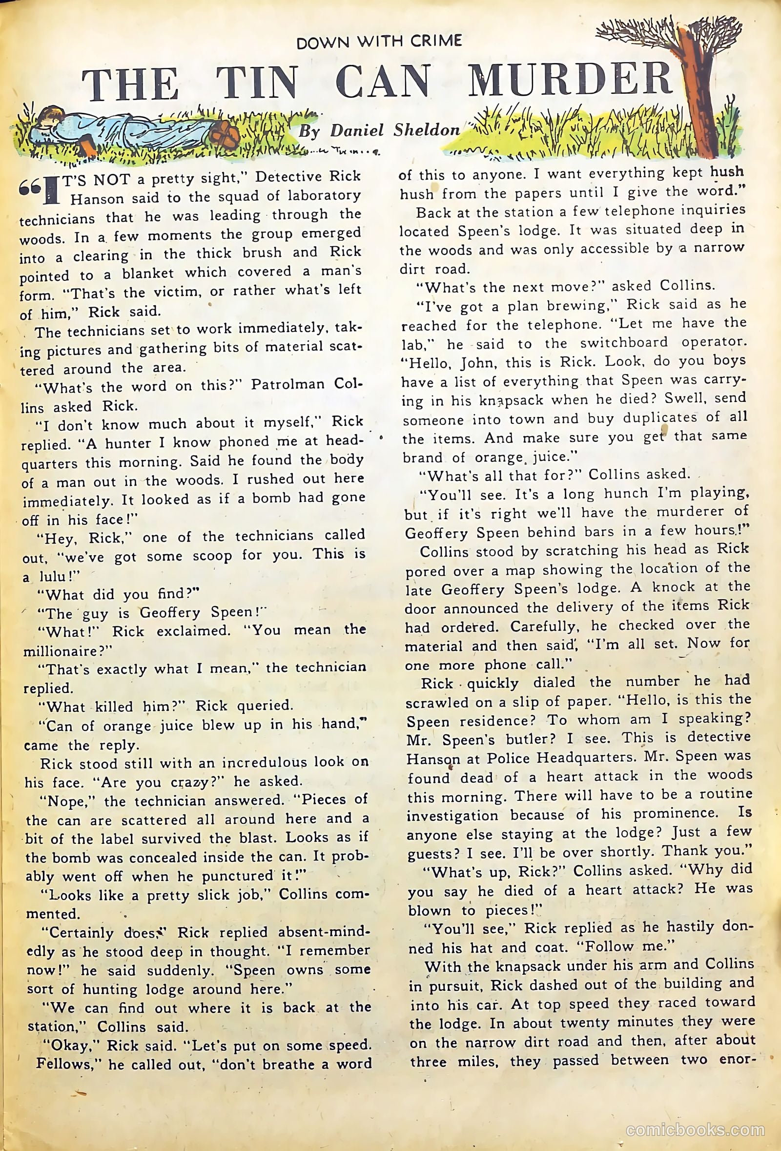 Down with Crime #7 (1952) — page 25 of 36